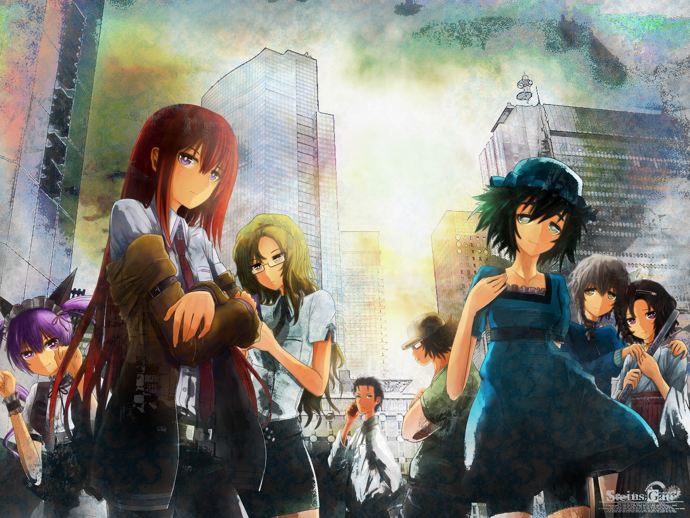 2K, steinsgate, HD Wallpaper