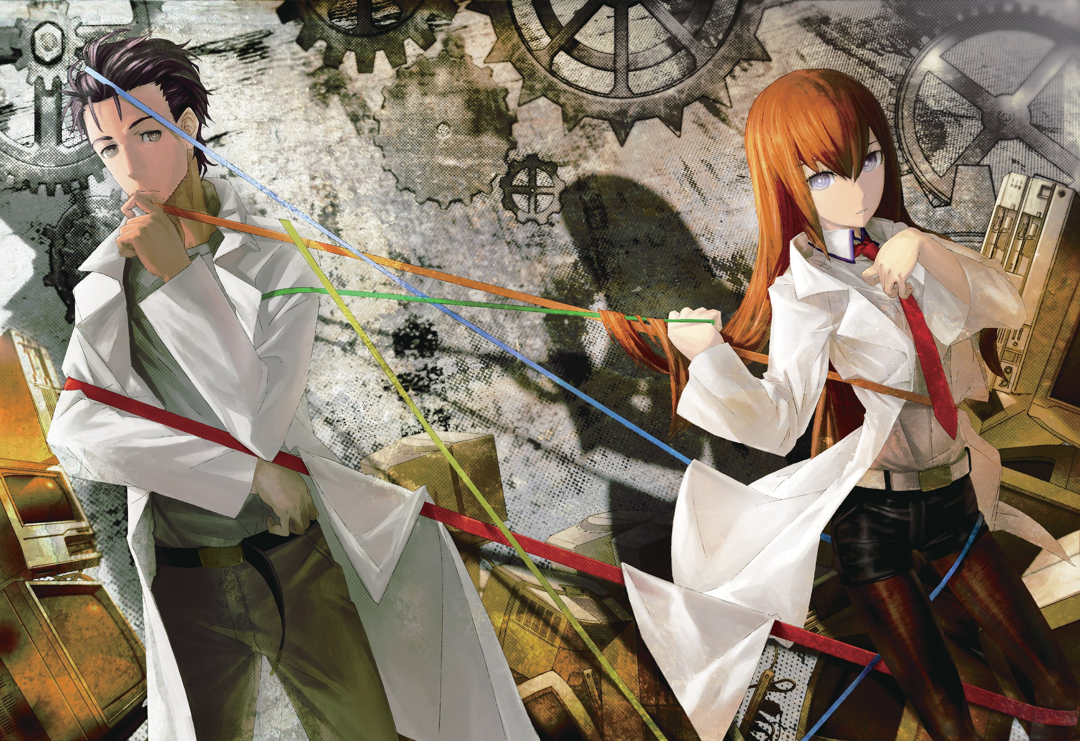 2K, steinsgate, HD Wallpaper