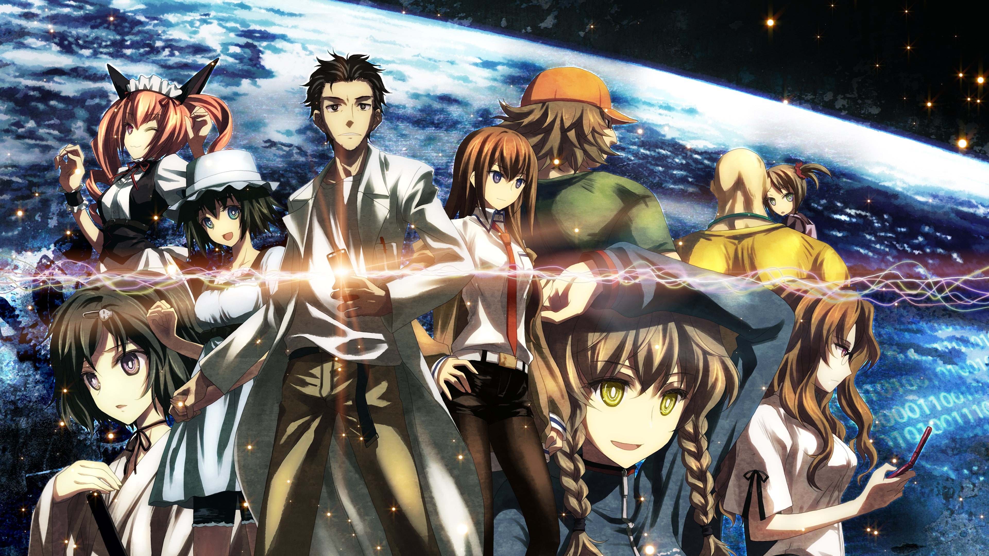 steinsgate, 4K, HD Wallpaper