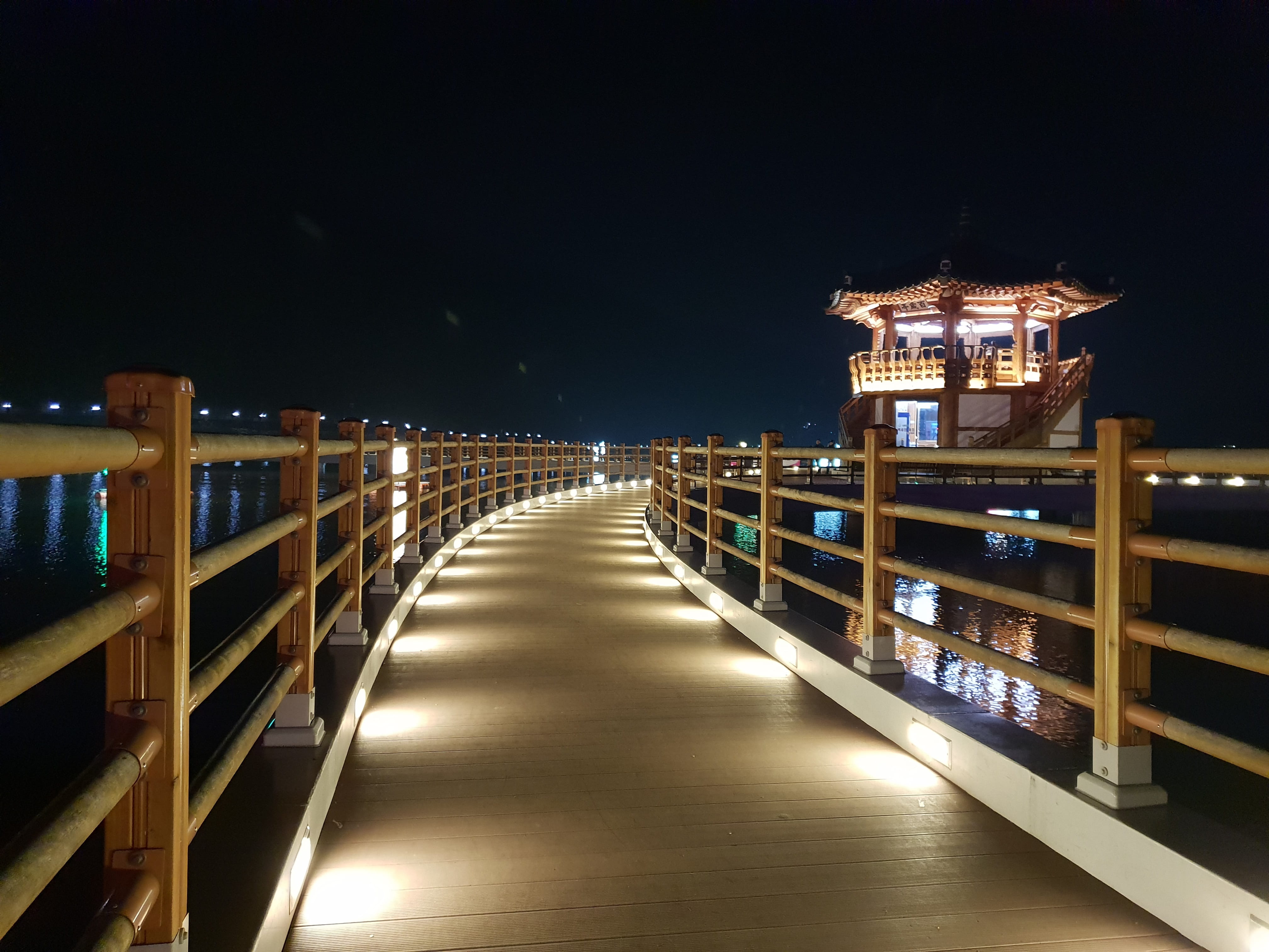 background, wave, night view, the way forward, happy, illuminated, outdoors, built structure, water, sky, architecture, lights, city, nature, light, lighting equipment, HD Wallpaper