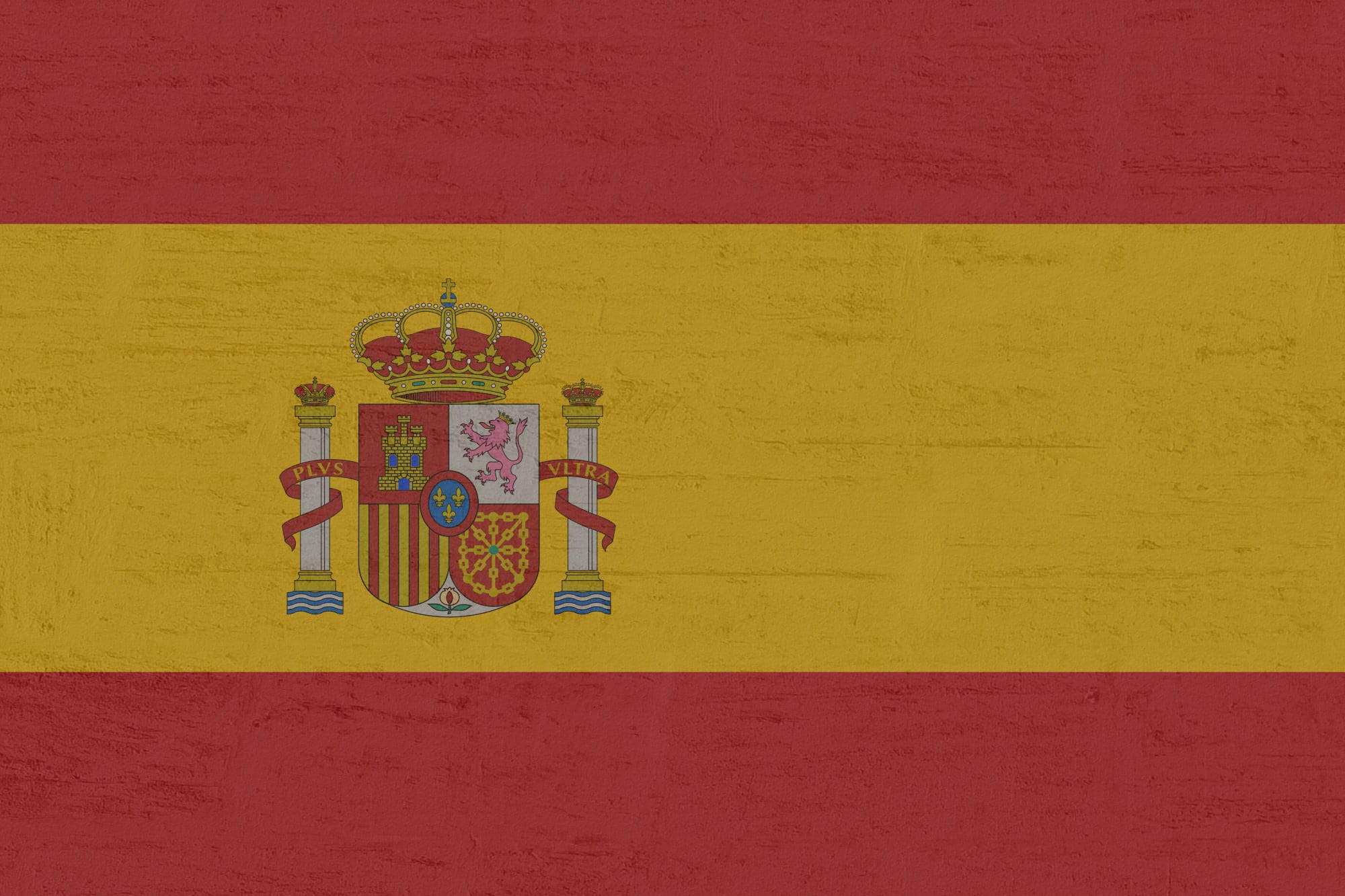 building exterior, representation, human representation, 1080P, national colours, built structure, mural, europe, no people, architecture, spain, yellow, HD Wallpaper