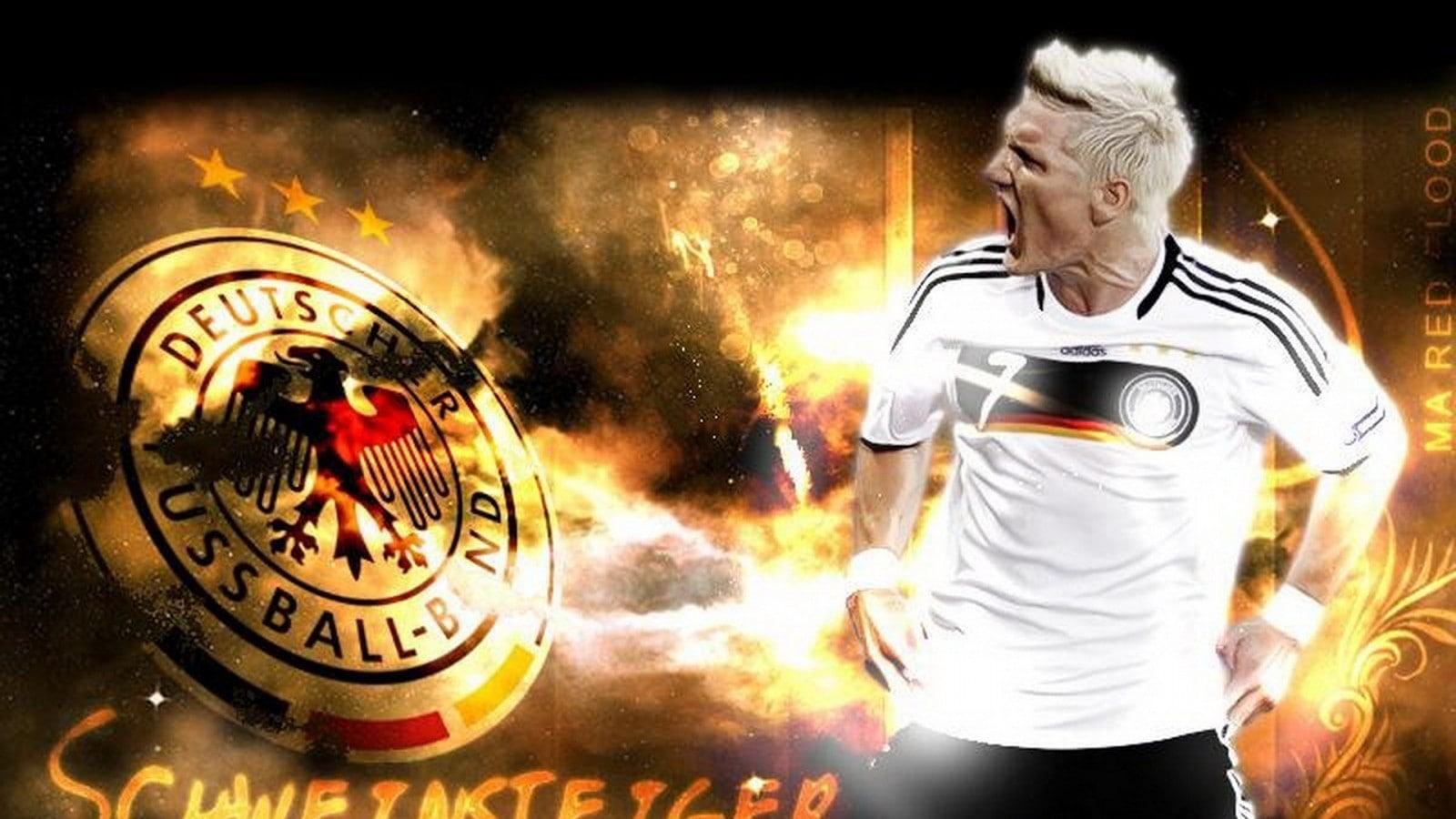 indoors, standing, vitality, burning, hairstyle, adult, smoke - physical structure, waist up, men, one person, senior adult, motion, males, bastian schweinsteiger fc bayern soccer bundesliga, HD Wallpaper