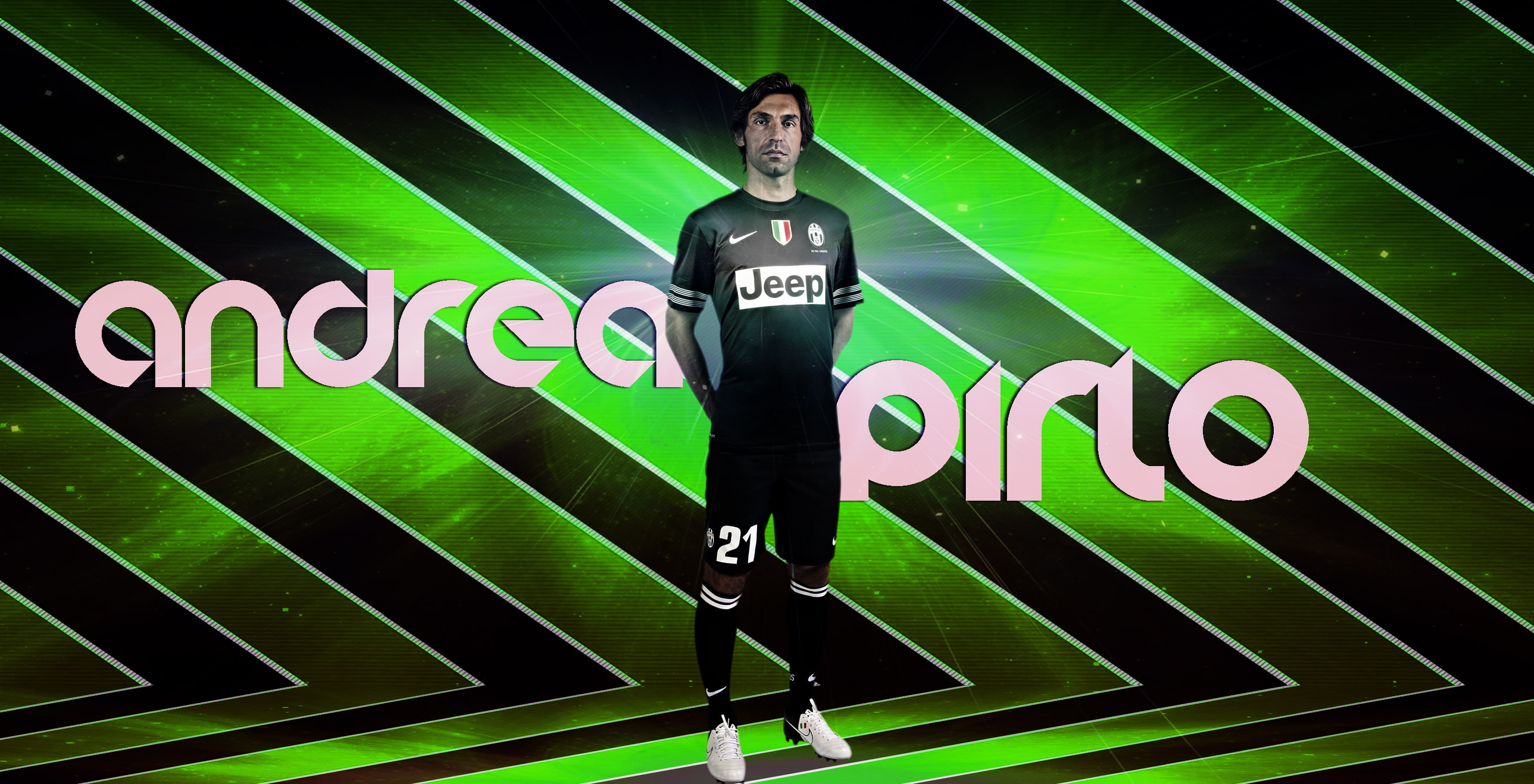 Juventus F.C., Soccer, Italian, Andrea Pirlo, 2K, HD Wallpaper