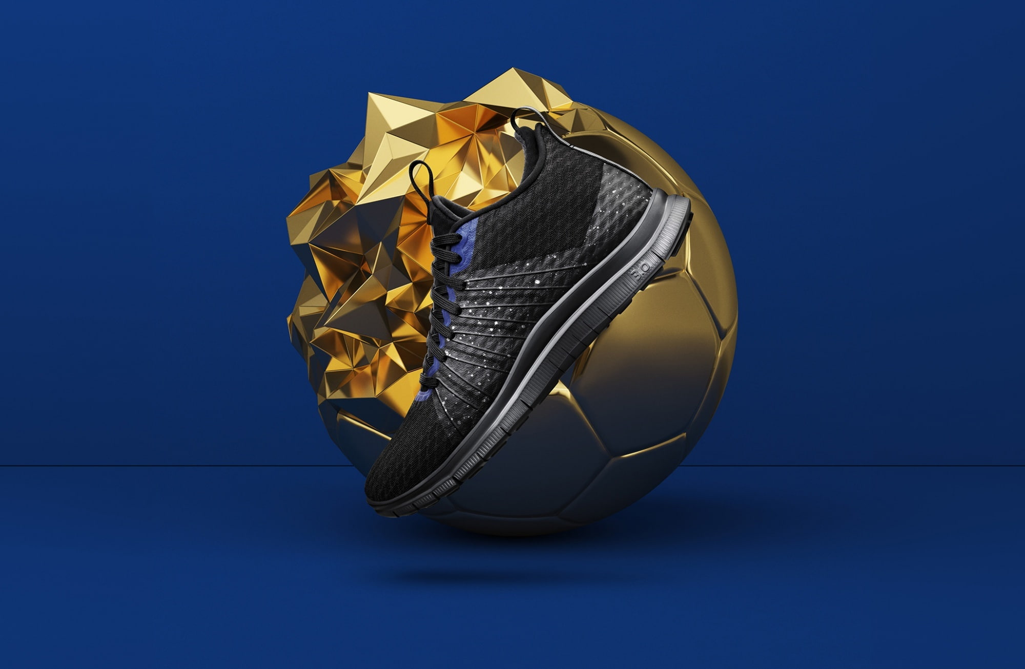 copy space, cool, 3DPrint, Shoes, Sports, no people, Blue, Nike, indoors, large, business, single object, NikeFC, finance, SportStyle, close-up, GoldenBalls, HD Wallpaper