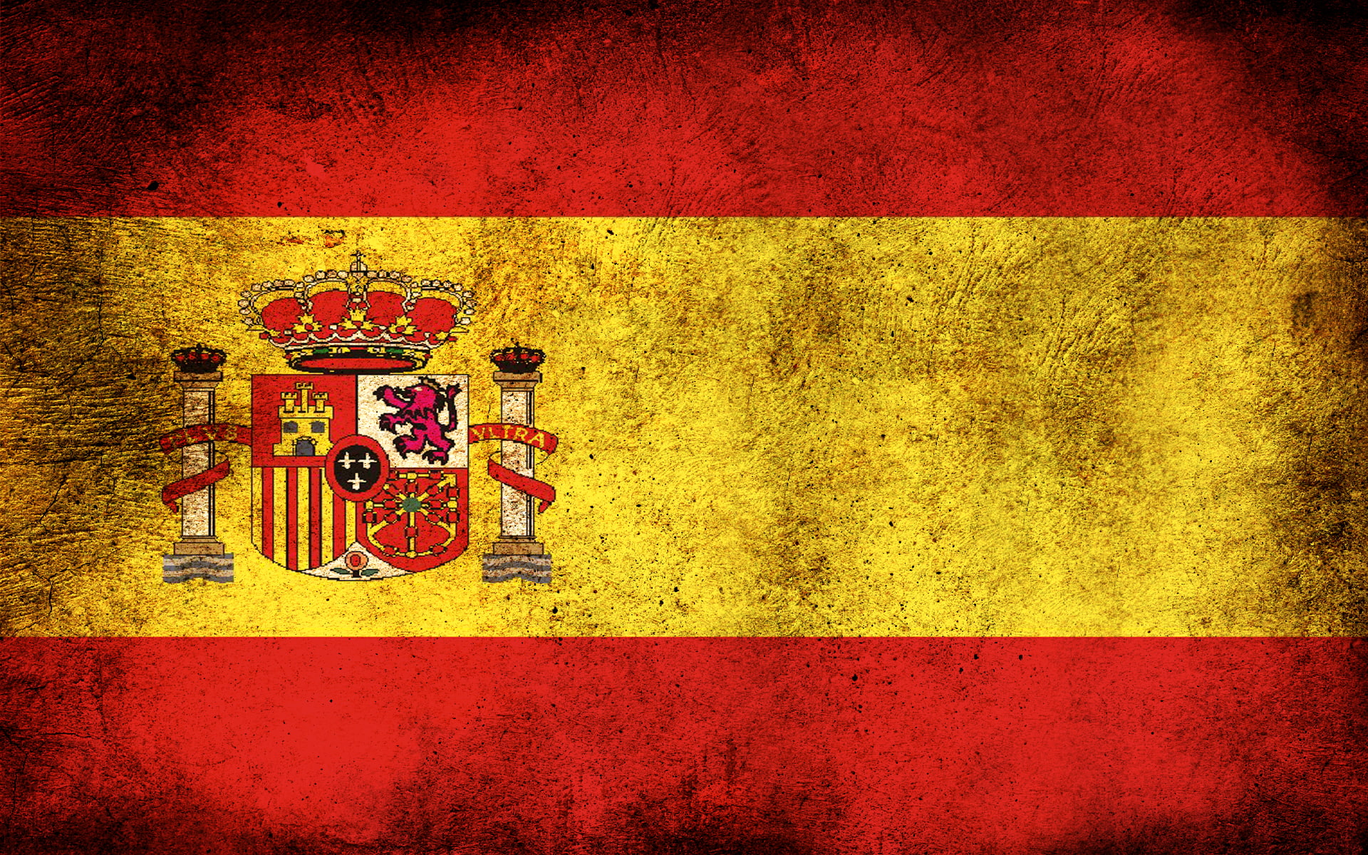 Brazil, Flags, 1080P, Flag Of Spain, HD Wallpaper