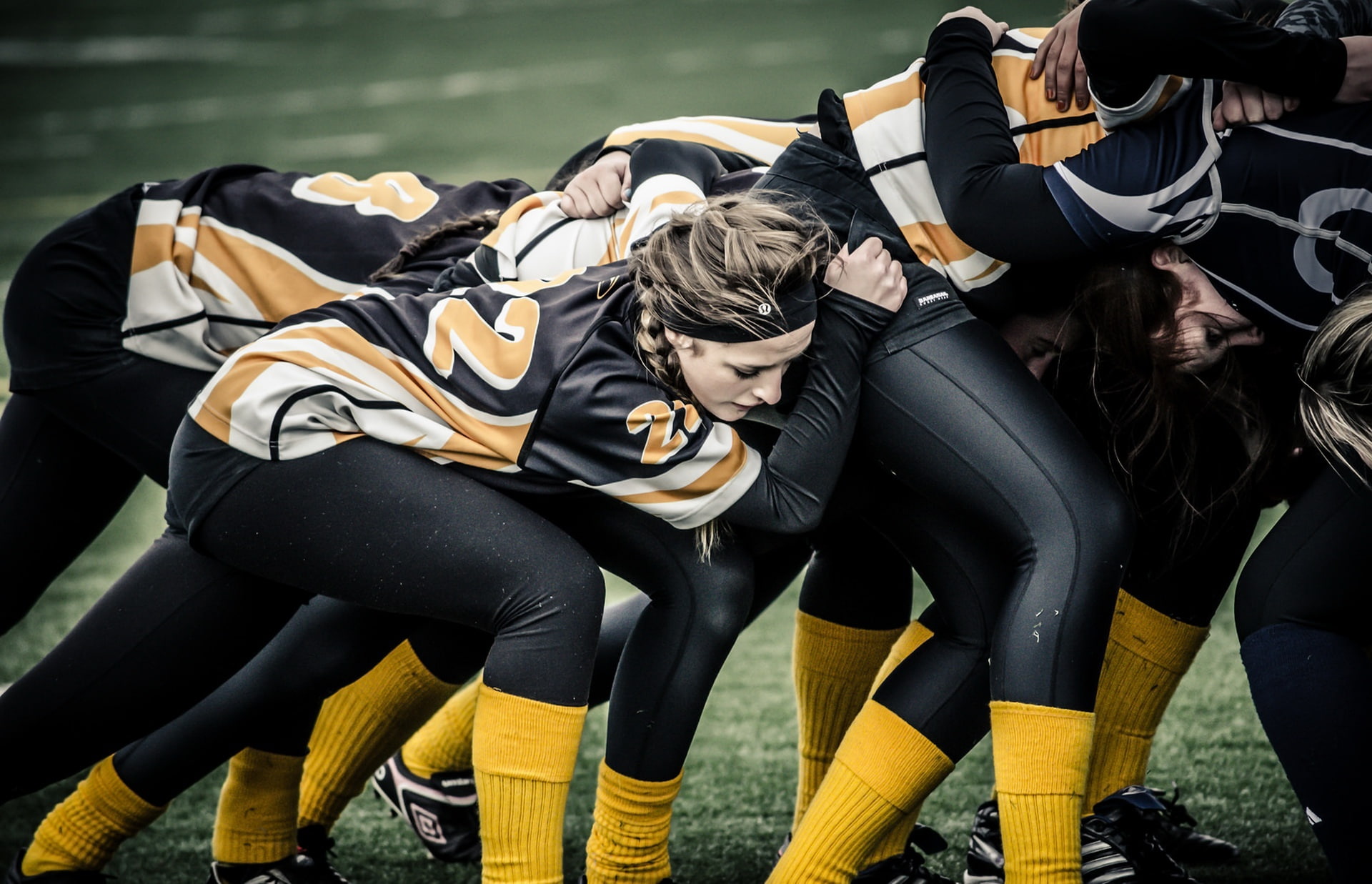 Rugby, 1080P, sport, girls, HD Wallpaper
