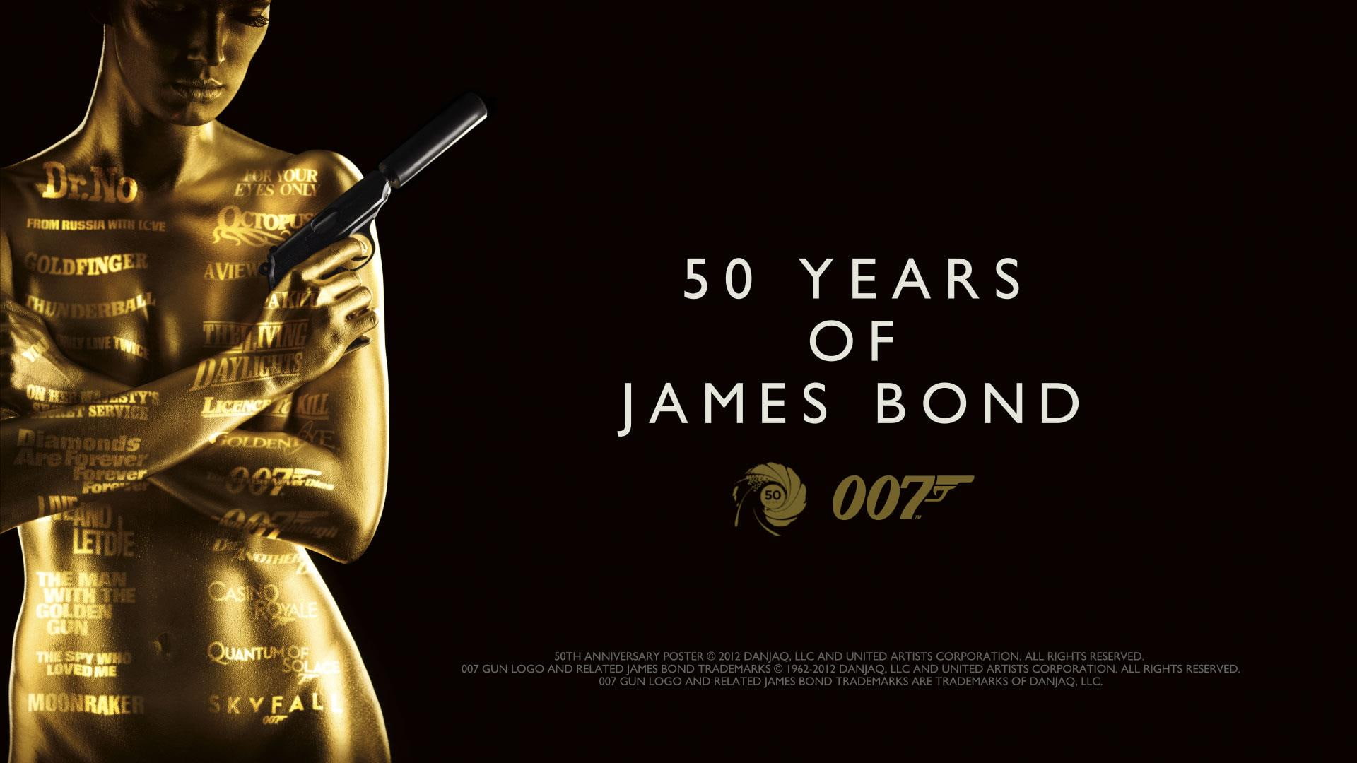 poster, bond, james, 1080P, years, HD Wallpaper