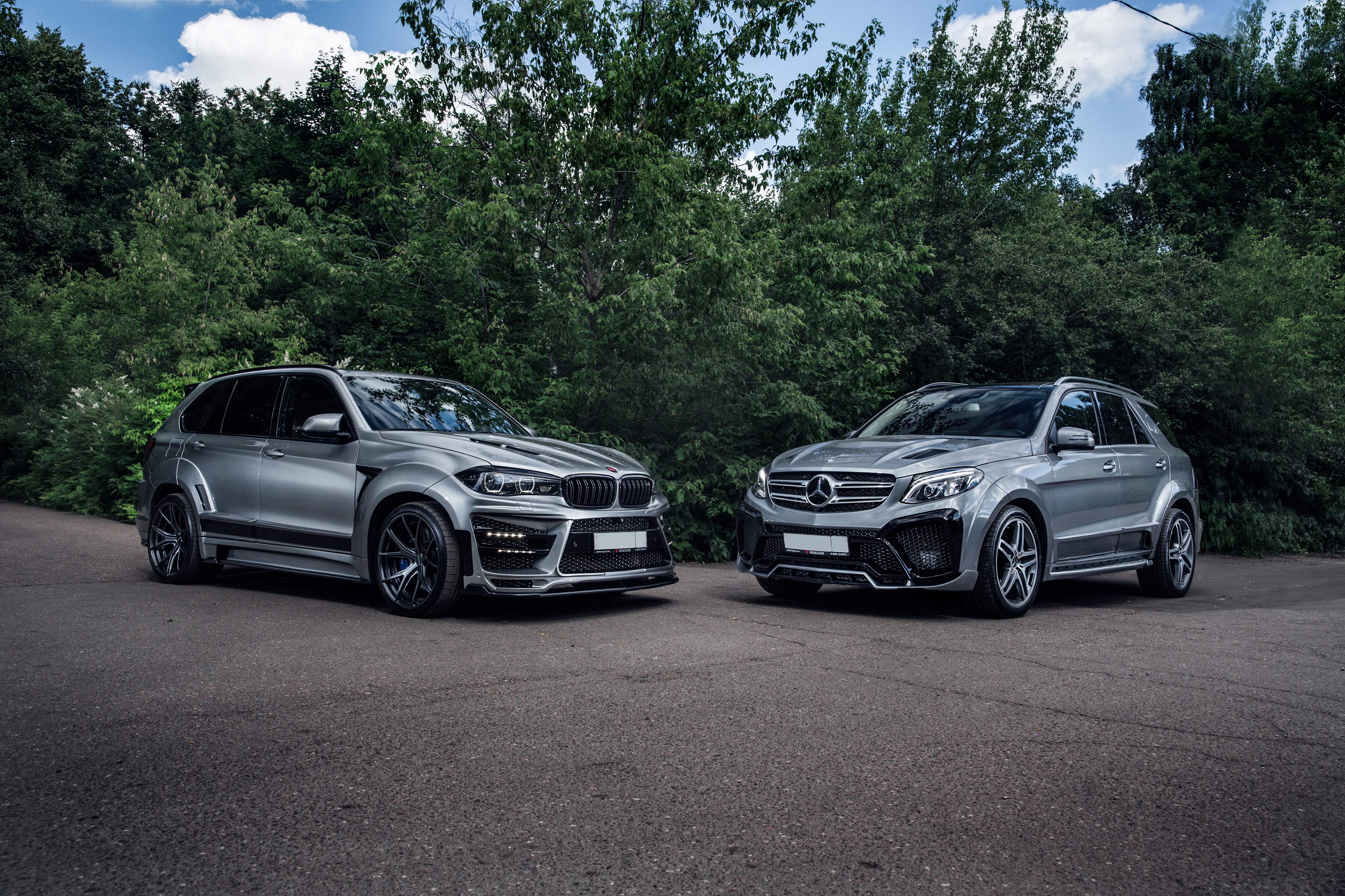 Mercedes, 5K, BMW, X5M, RENEGADE, HD Wallpaper