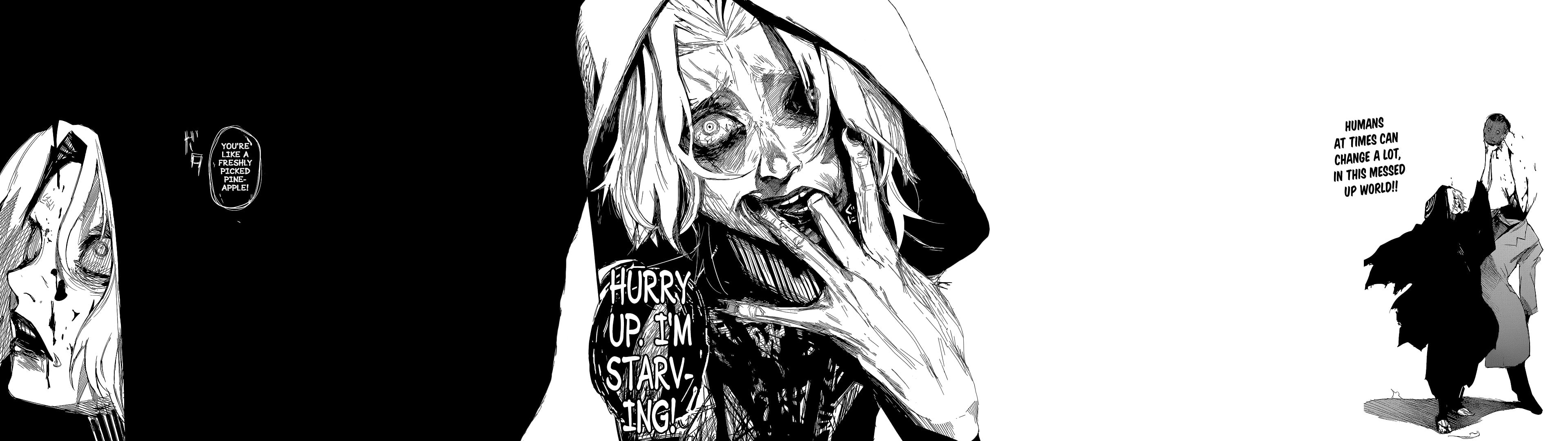 4K, Takizawa Seido, Manga, Multiple Display, One, Tokyo Ghoul:re, Eyed Ghoul, HD Wallpaper