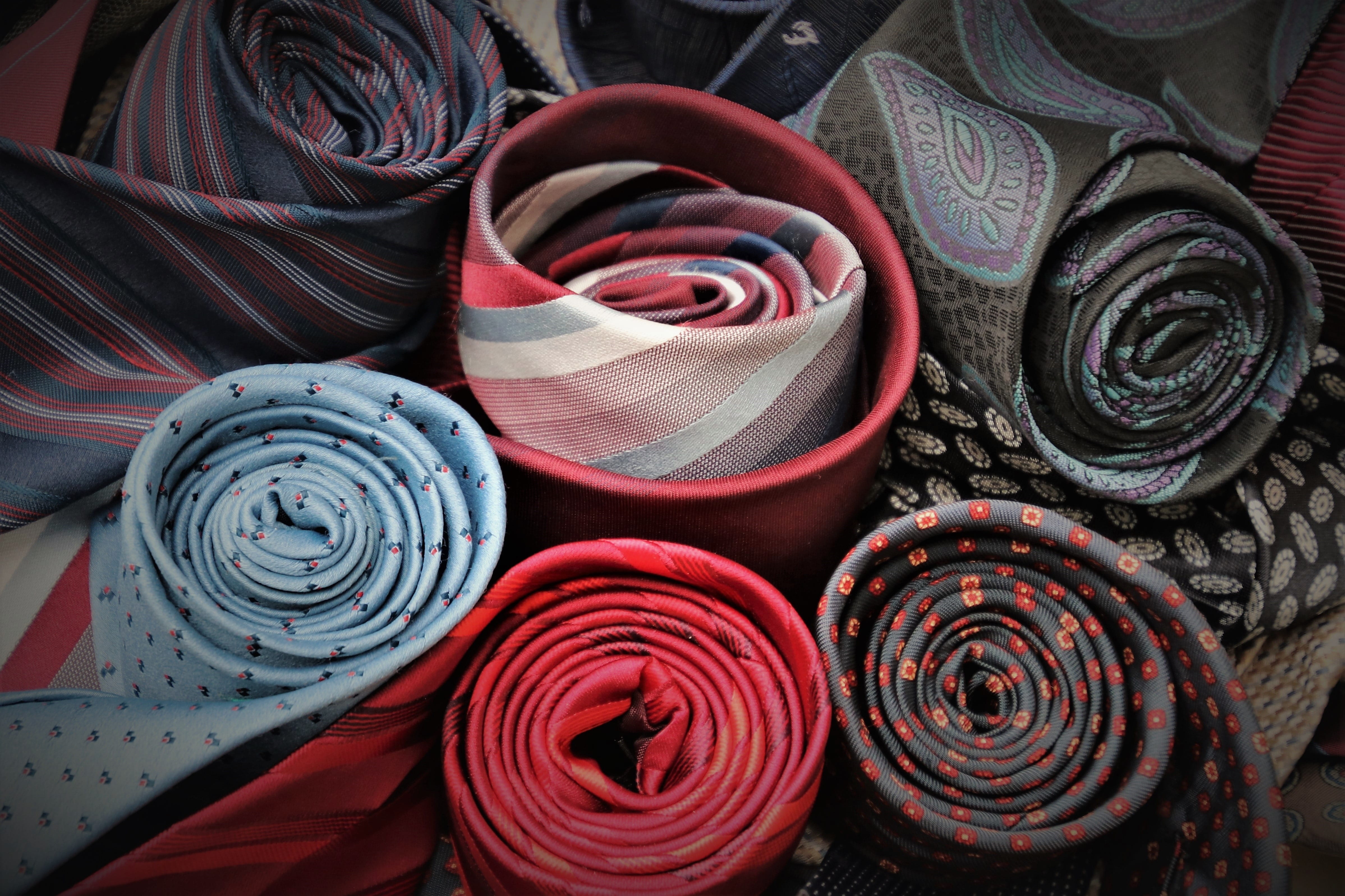 decorate, variation, abundance, with a pattern, creative, textile, full frame, pattern, zrolowane, indoors, market, trade, backgrounds, fabrics, wardrobe, HD Wallpaper