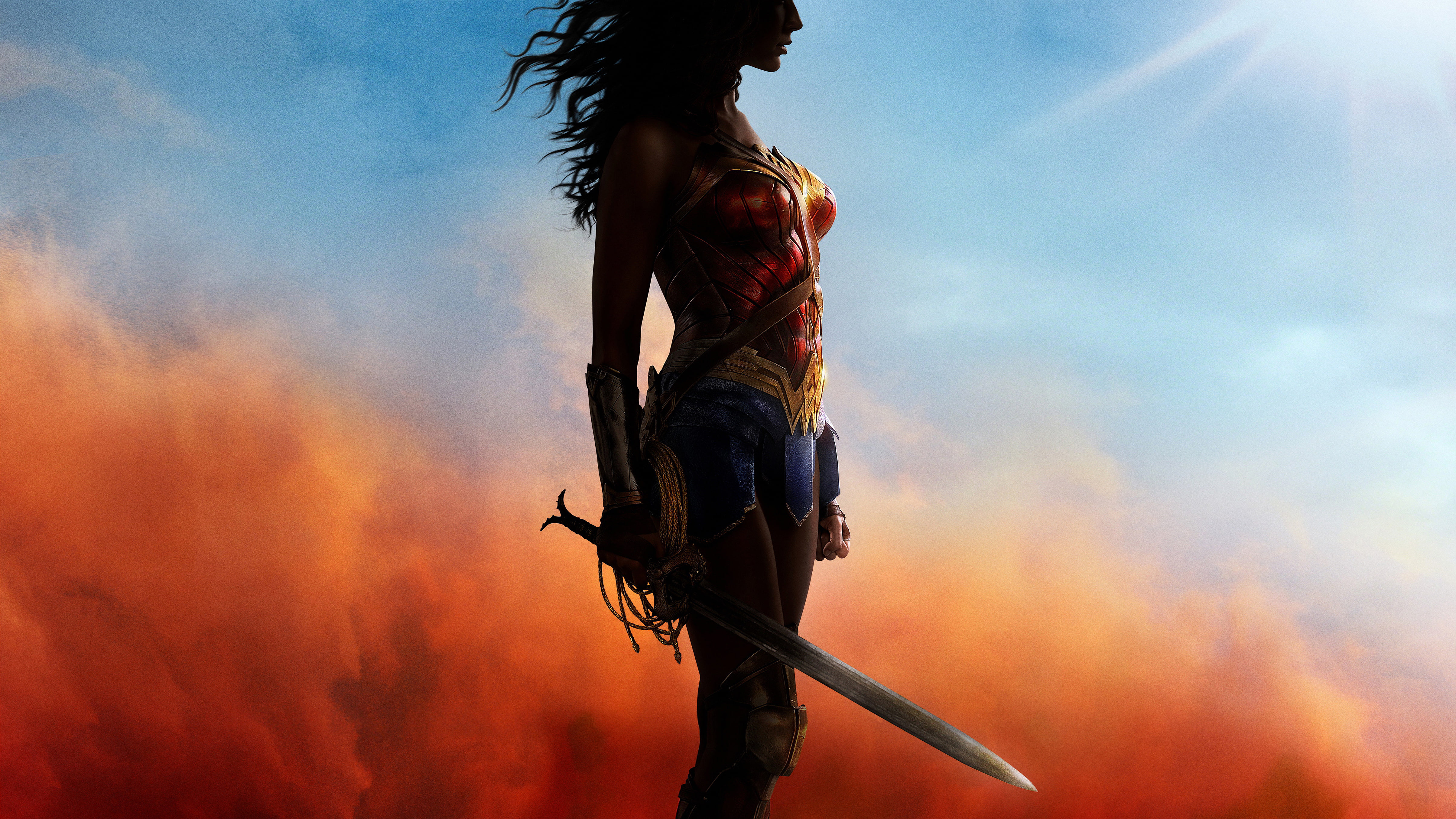 woman, Gal Gadot, wonder, HD, 4K, Wonder Woman, 4K, 2017, HD Wallpaper