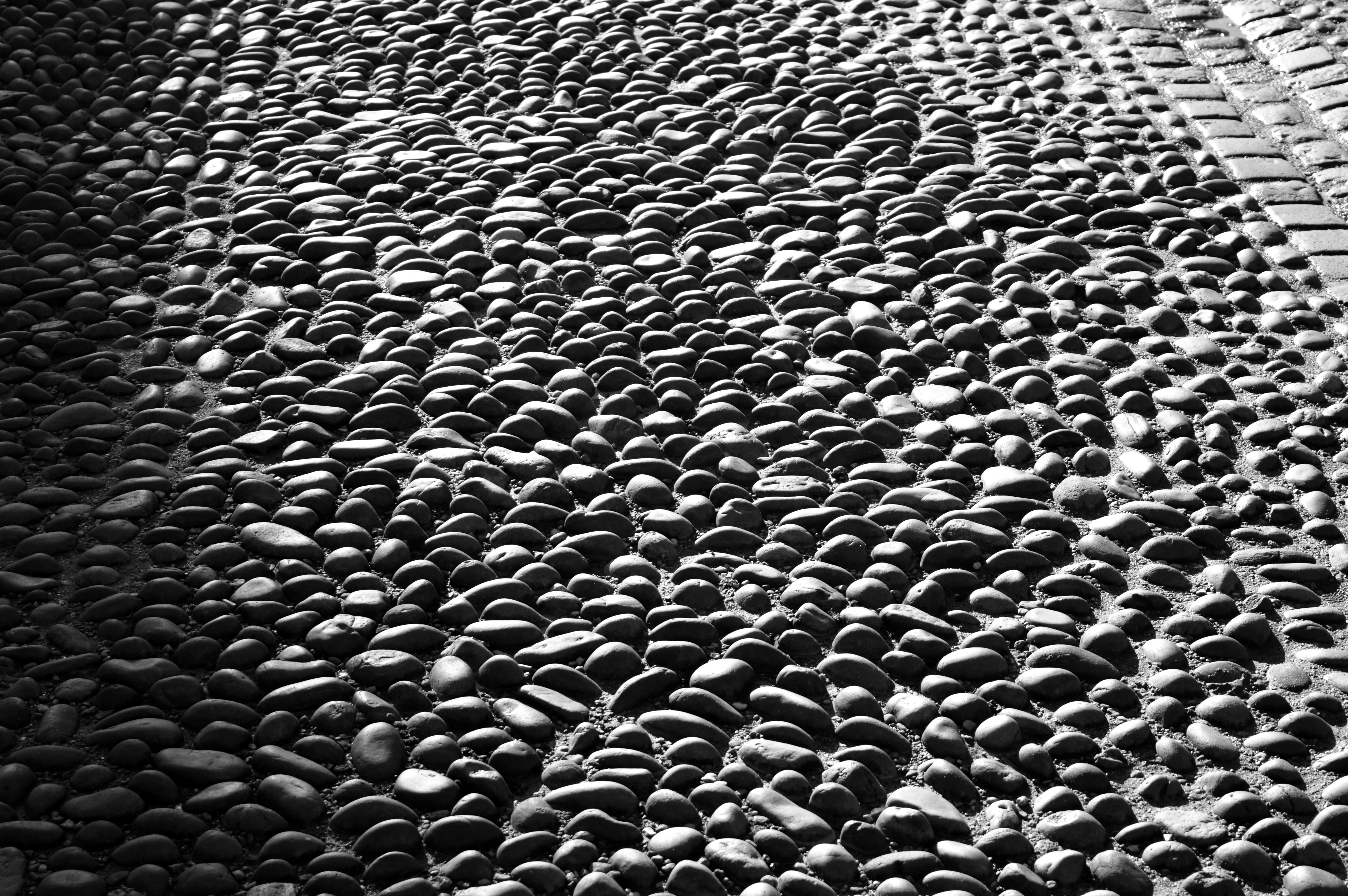 sunlight, nature, footpath, Cobblestone, stone - object, city, pavement, Street, paving, urban, vintage, textured, textured effect, surface, backgrounds, HD Wallpaper
