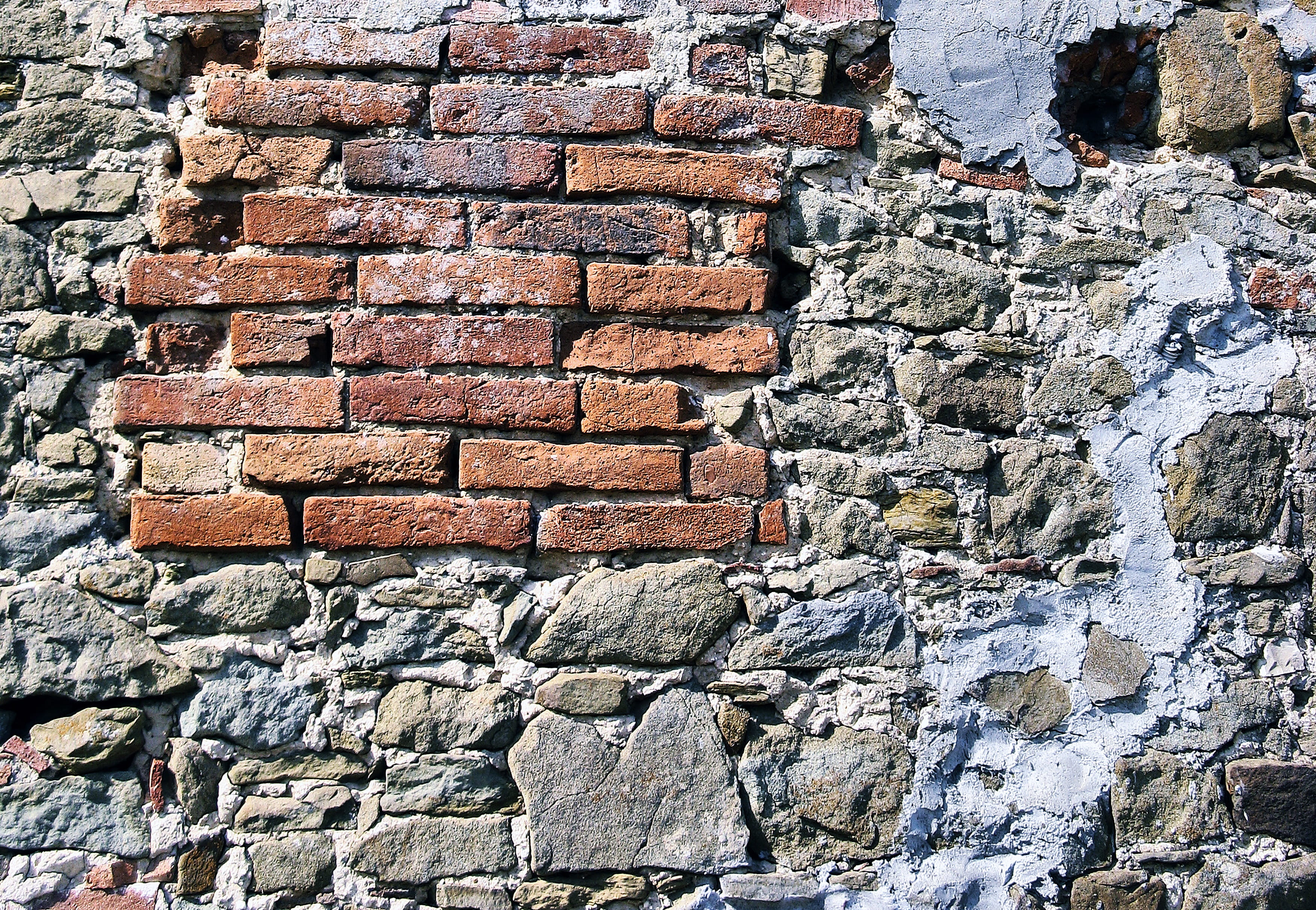 close-up, cobblestone, full frame, wall, built structure, moss, grey, pattern, path, brick wall, wall - building feature, flagstone, walkway, gown, weathered, HD Wallpaper