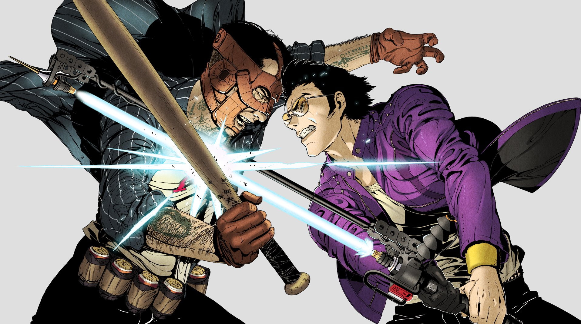 720P, Bad Man (No More Heroes), No More Heroes: Travis Strikes Again, Video Game, Travis Touchdown, HD Wallpaper