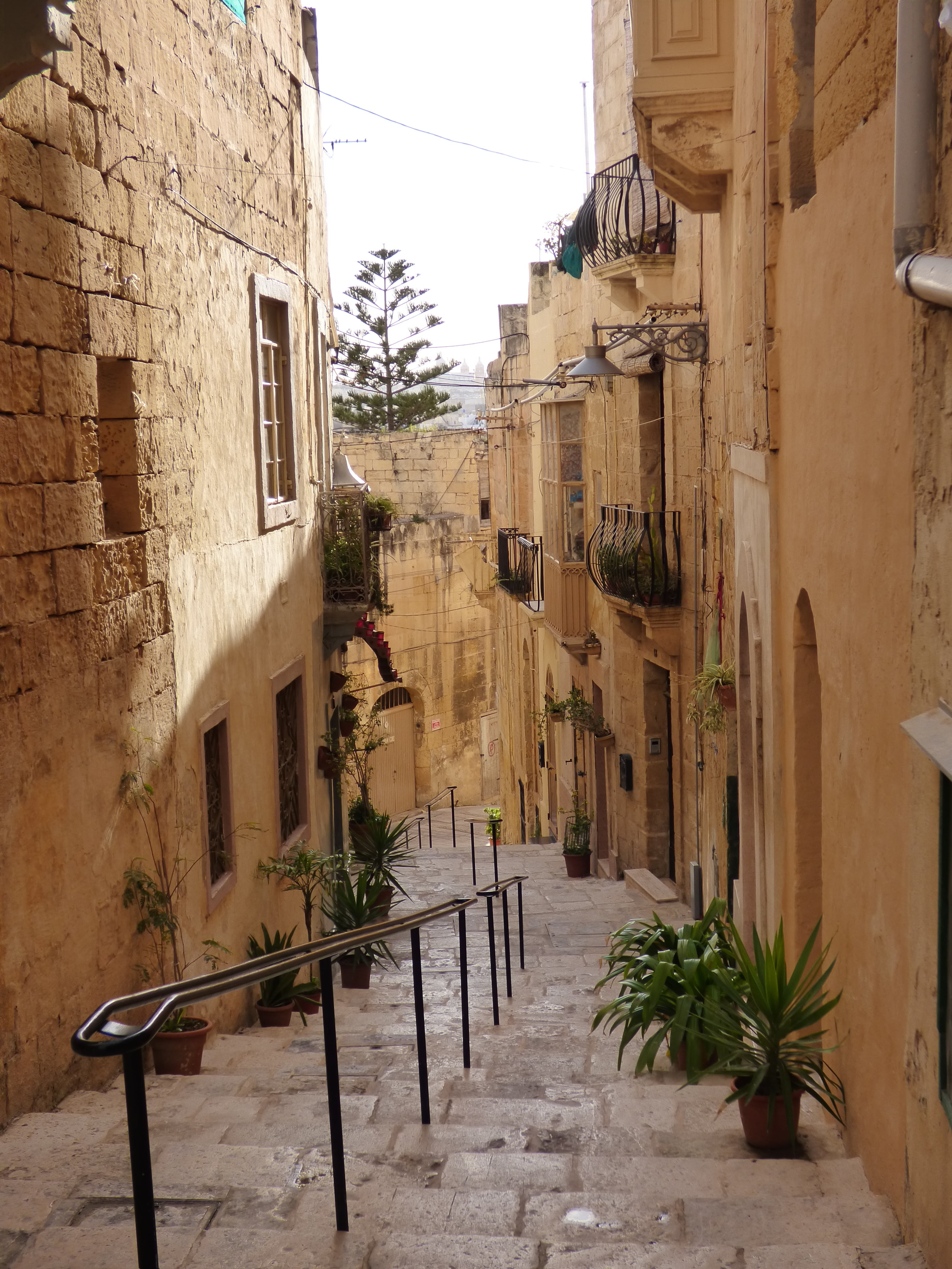 cobbled, mediterranean, old, the way forward, street, house, wall - building feature, city, built structure, 4K, nature, outdoors, residential district, Phone HD Wallpaper