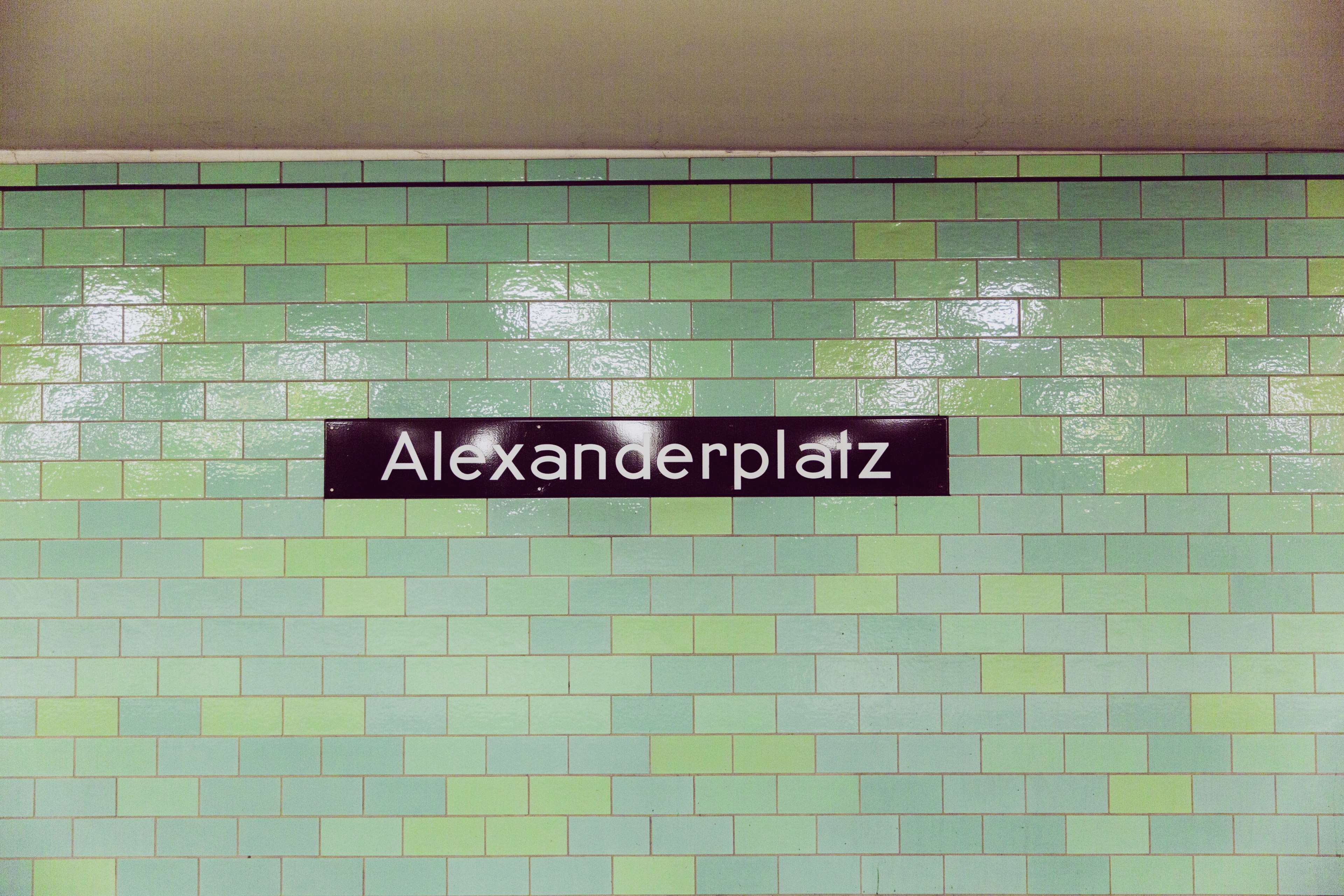 pattern, cityscape, downtown, buildings, east berlin, tile, full frame, central europe, text, communication, wall, alexanderplatz, subway station, wall - building feature, HD Wallpaper