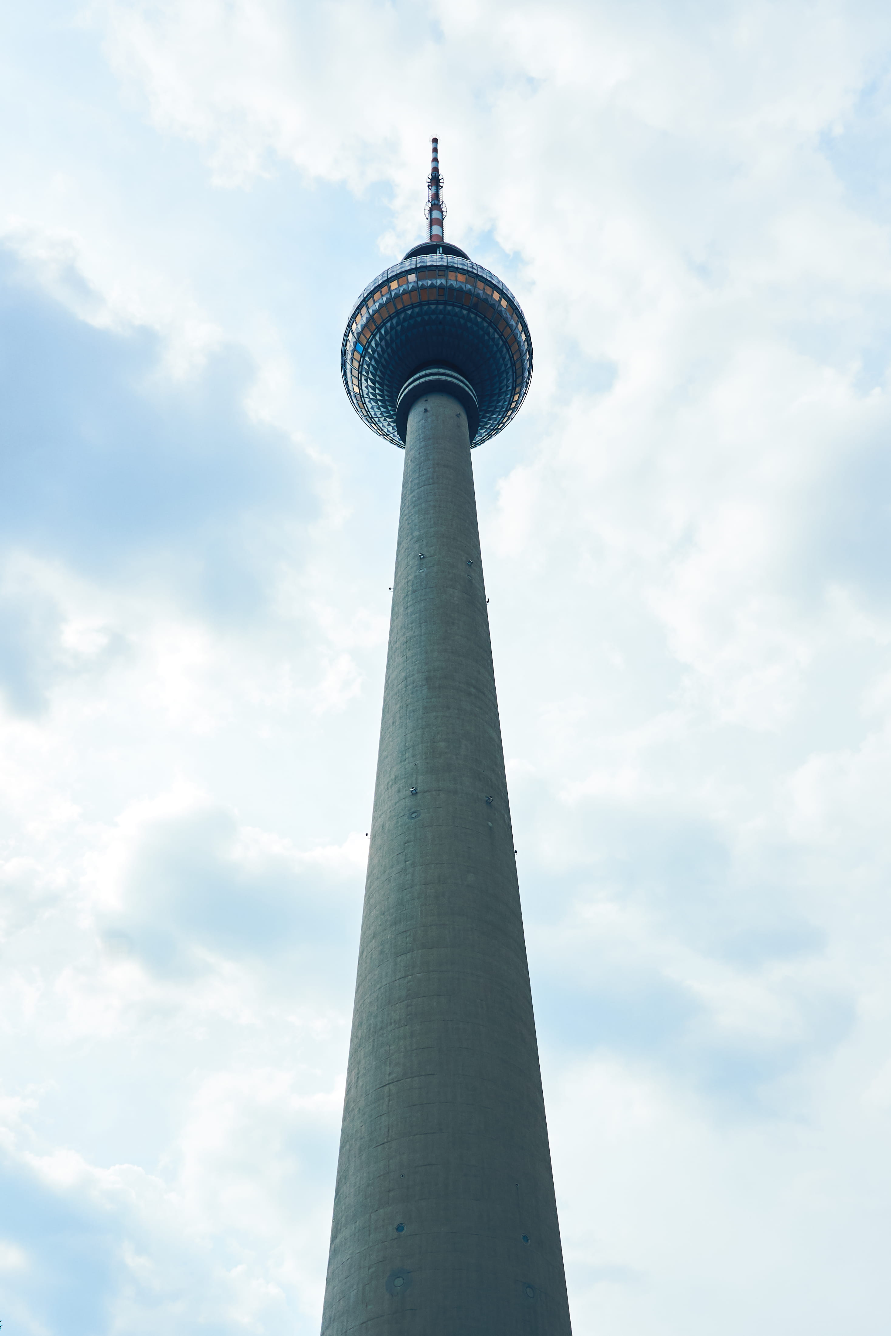 architecture, travel destinations, low angle view, sightseeing, communication, tourism, travel, berlin, building exterior, outdoors, cloud - sky, 4K, germany, Phone HD Wallpaper
