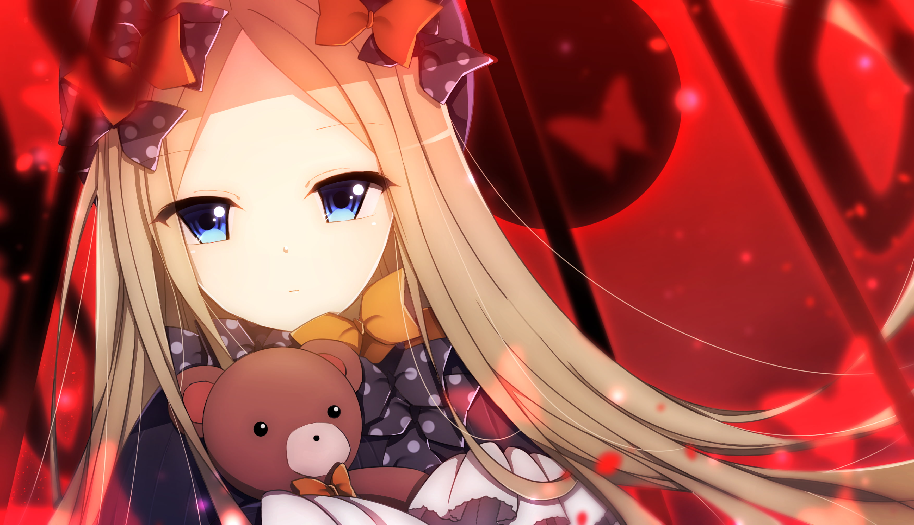carousel, representation, blonde, Anime, indoors, fate grand order, red, close-up, day, human representation, toy, creativity, no people, arts culture and entertainment, HD Wallpaper