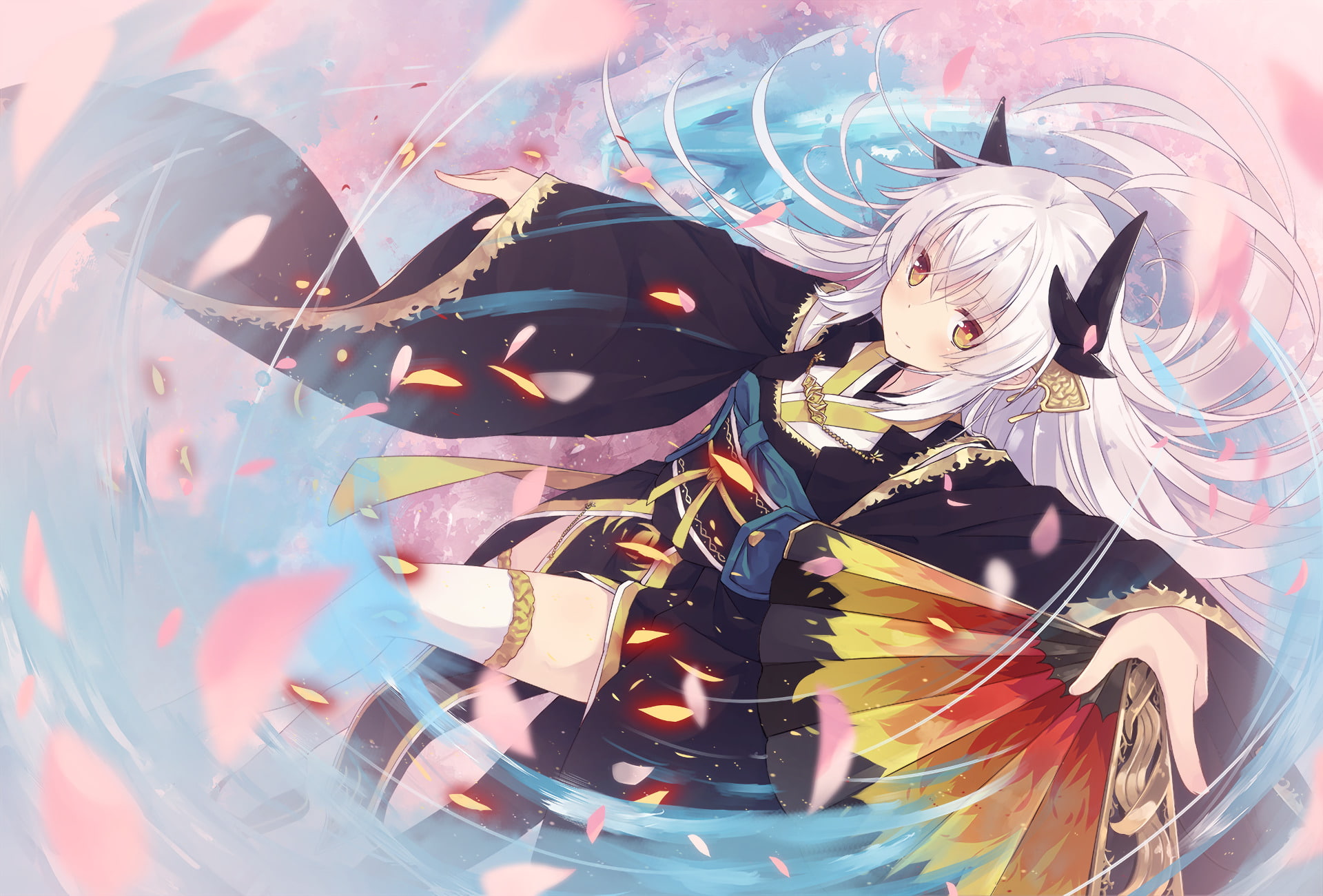 1080P, Fate Series, Fate/Grand Order, Kiyohime (Fate/Grand Order), HD Wallpaper