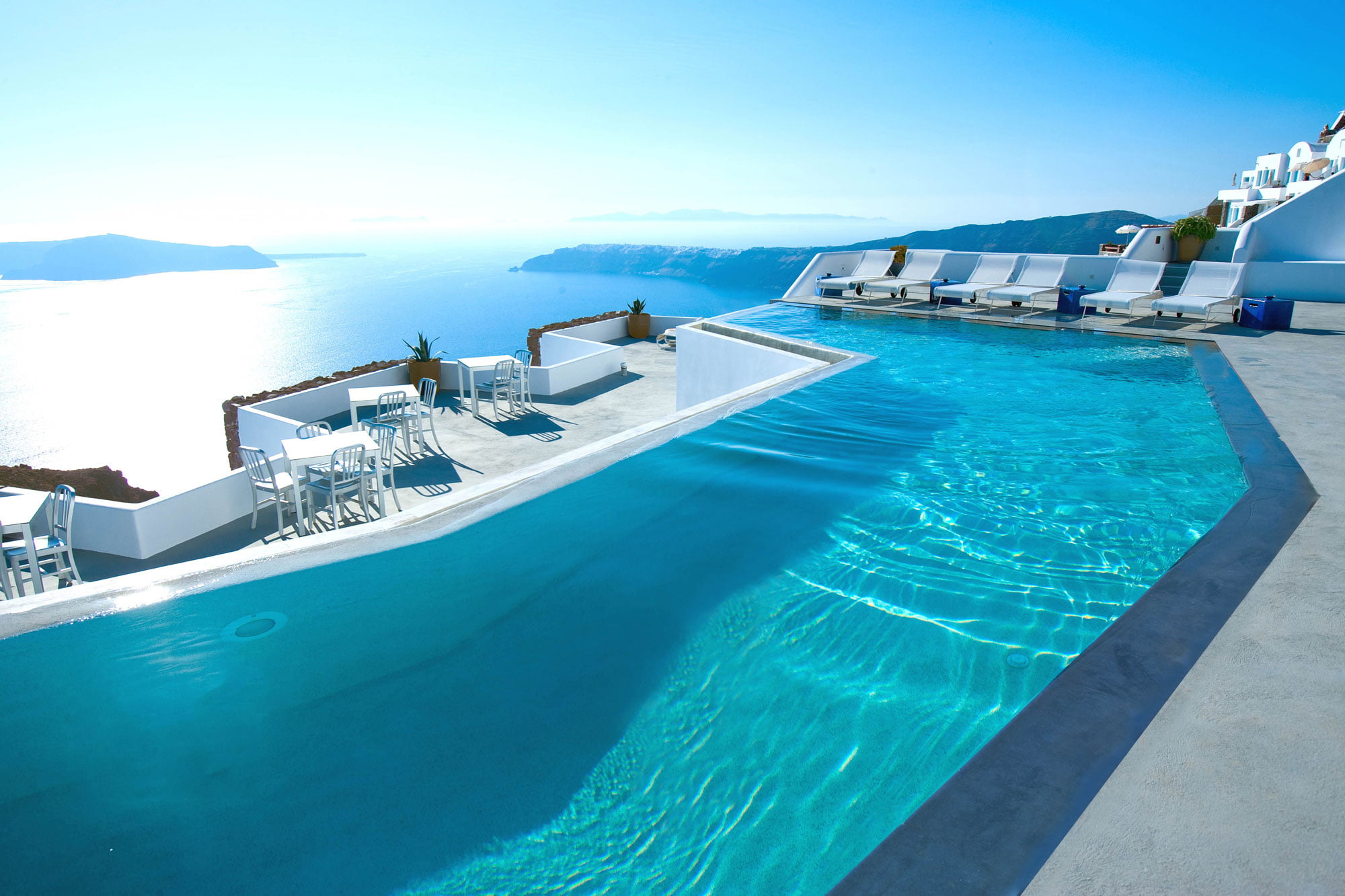 summer, swimming Pool, green, 1080P, tropical Climate, house, hotel, travel, tourist Resort, poolside, wealth, modern, swimming, aegean Sea, travel Destinations, HD Wallpaper