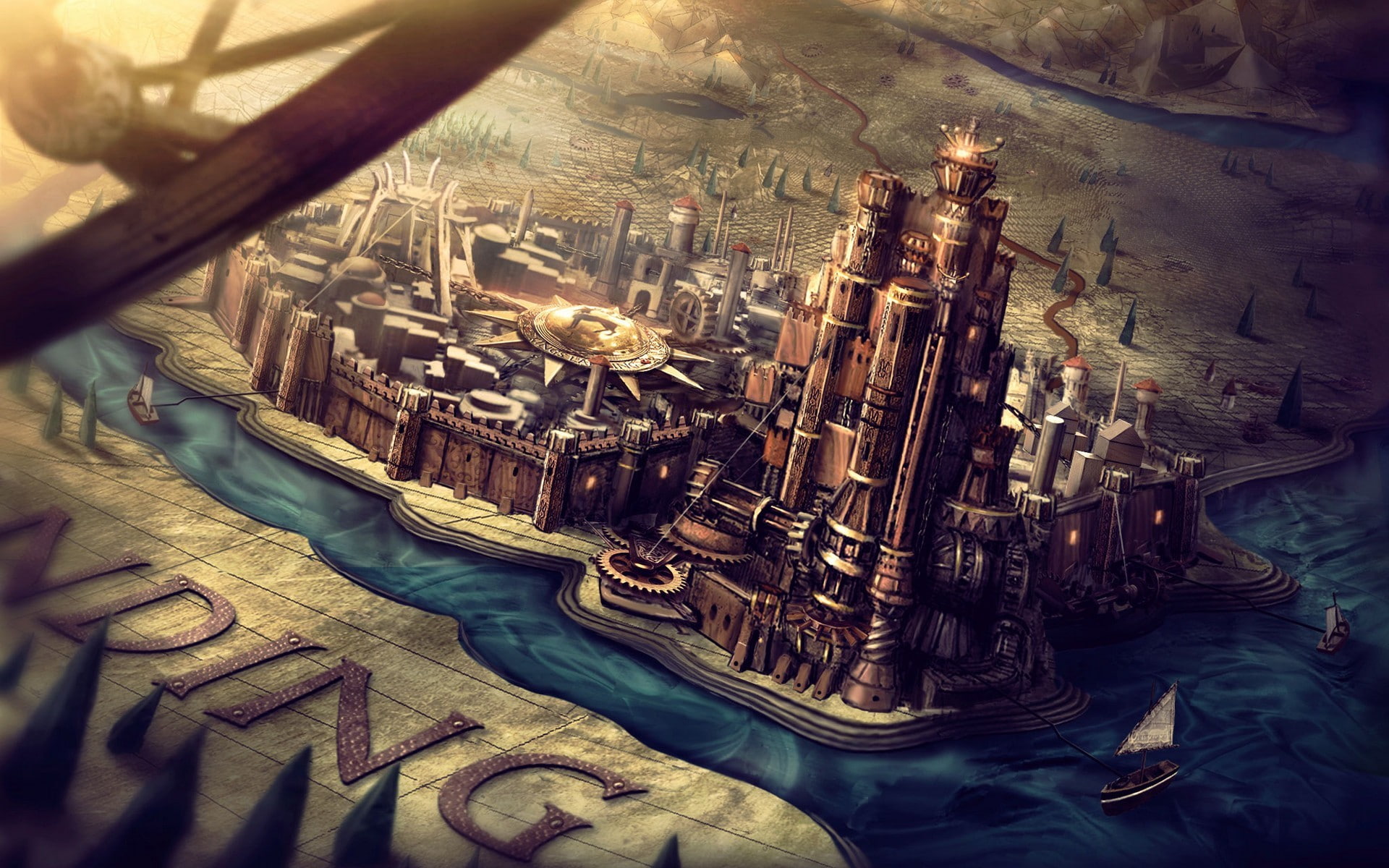 game, map, thrones, landing, kings, 1080P, photoshoot, HD Wallpaper