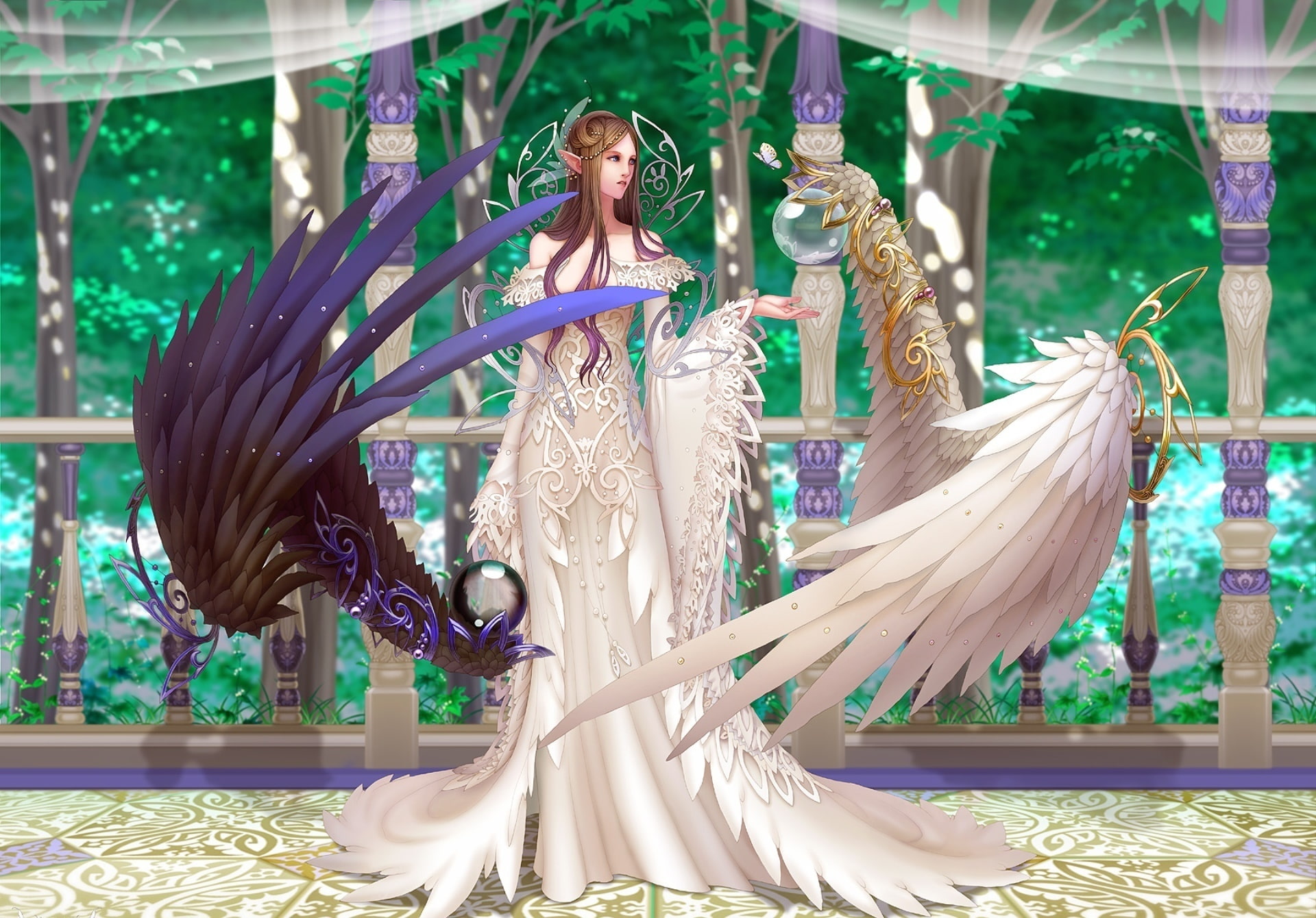 1080P, Angel, Fallen Angel, Fantasy, Anima (Video Game), Game, HD Wallpaper