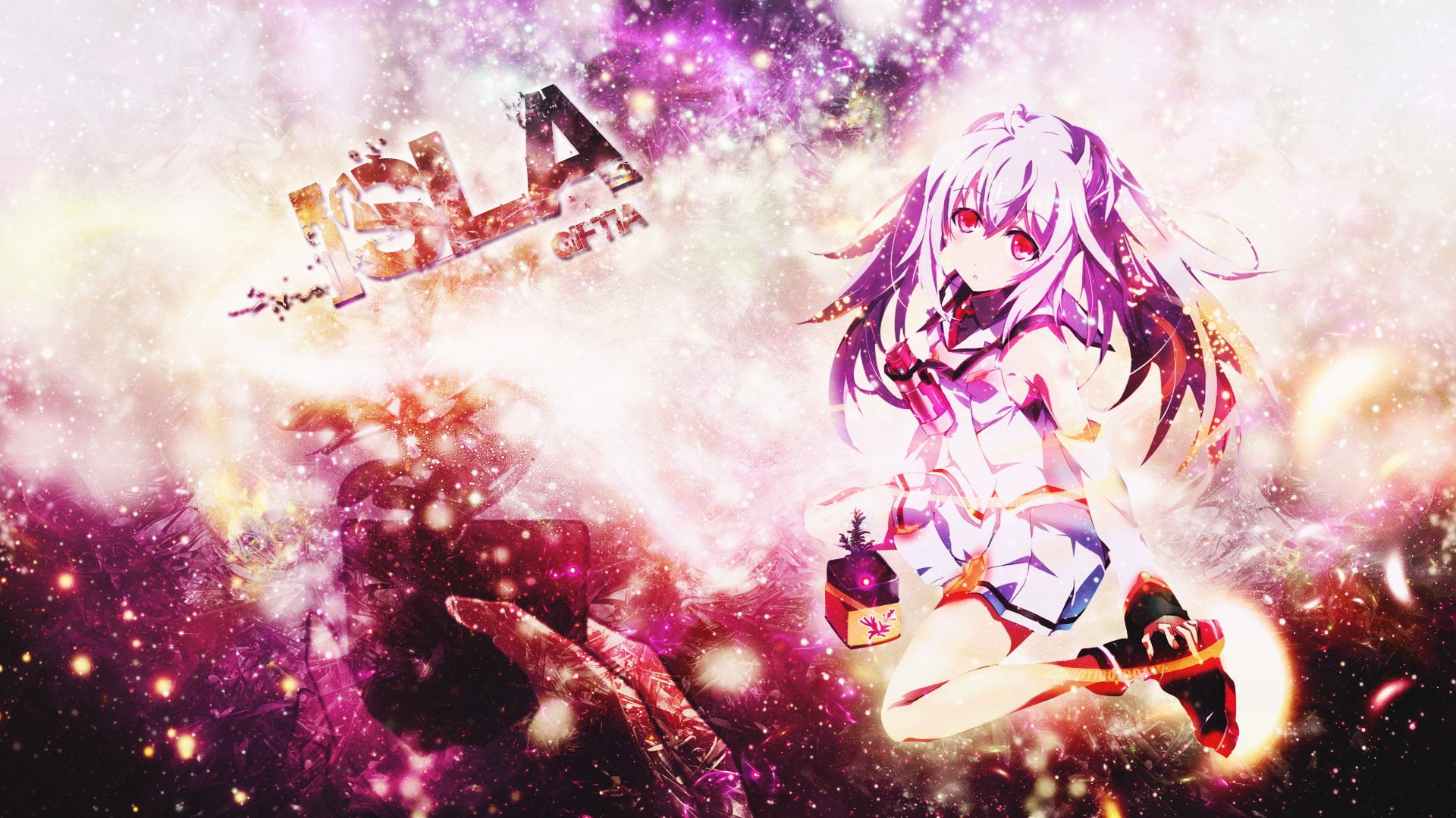 purple, outdoors, positive emotion, multi colored, Plastic Memories, happiness, celebration, firework display, night, Anime, music festival, firework - man made object, HD Wallpaper