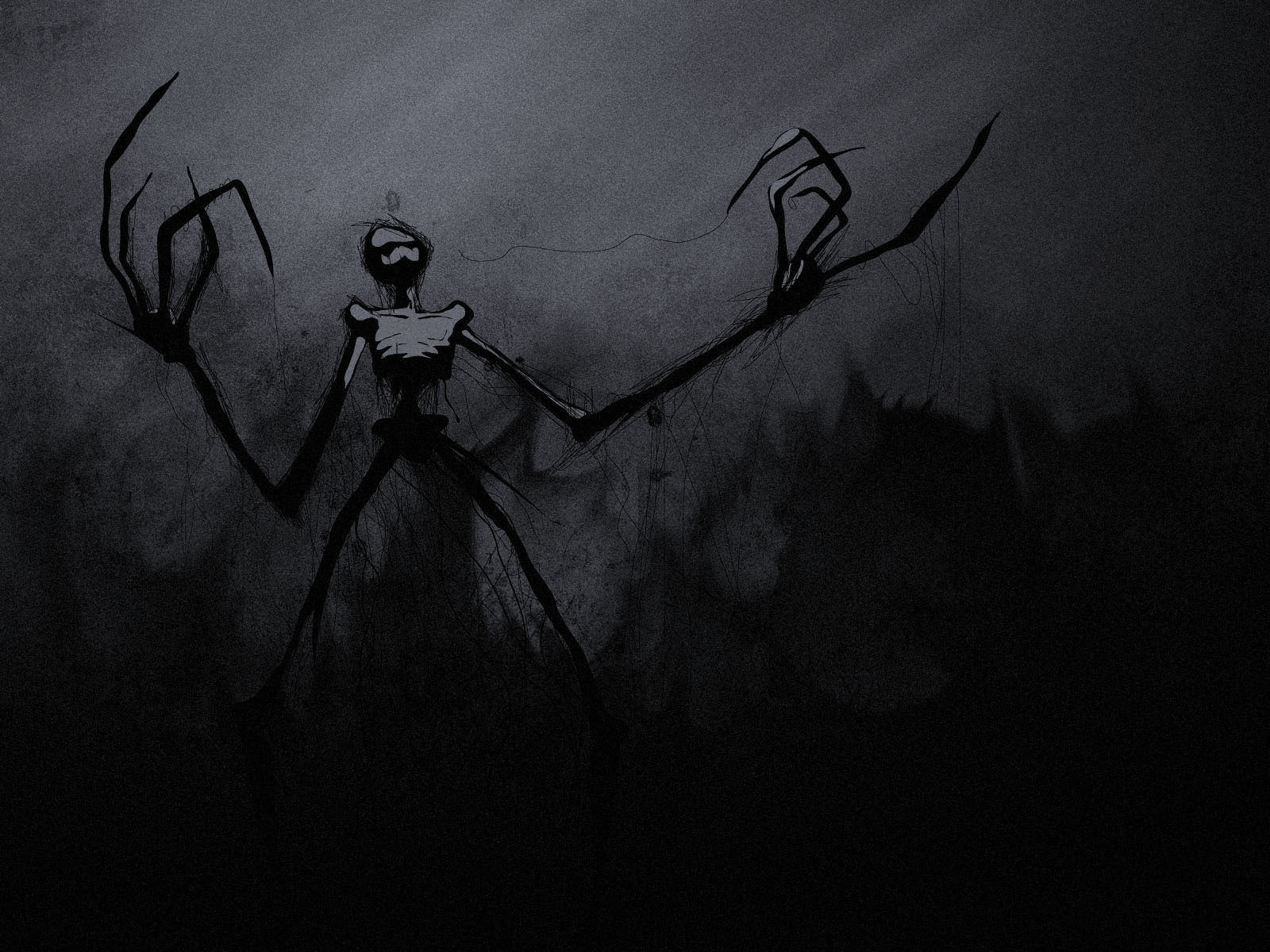 oscuridad, criatura, dark, 720P, abstracto, HD Wallpaper
