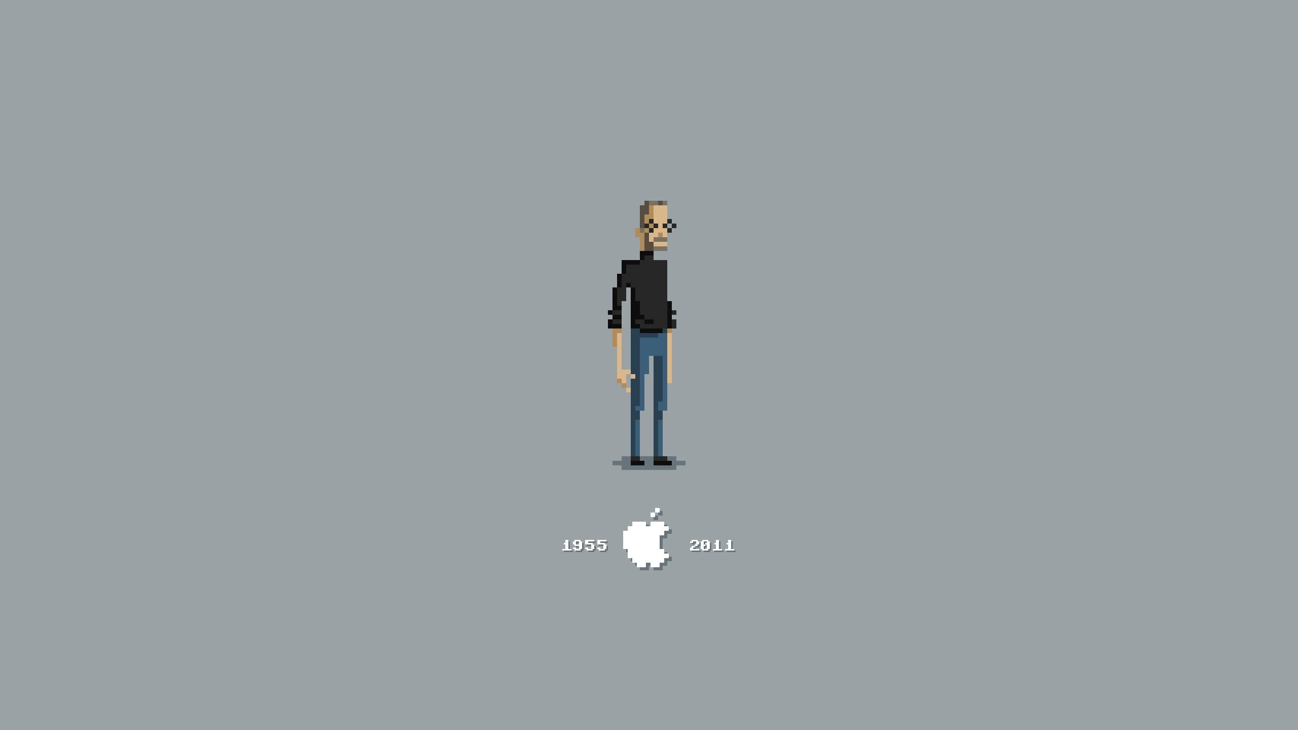 steve, pixels, 2K, apple, jobs, HD Wallpaper