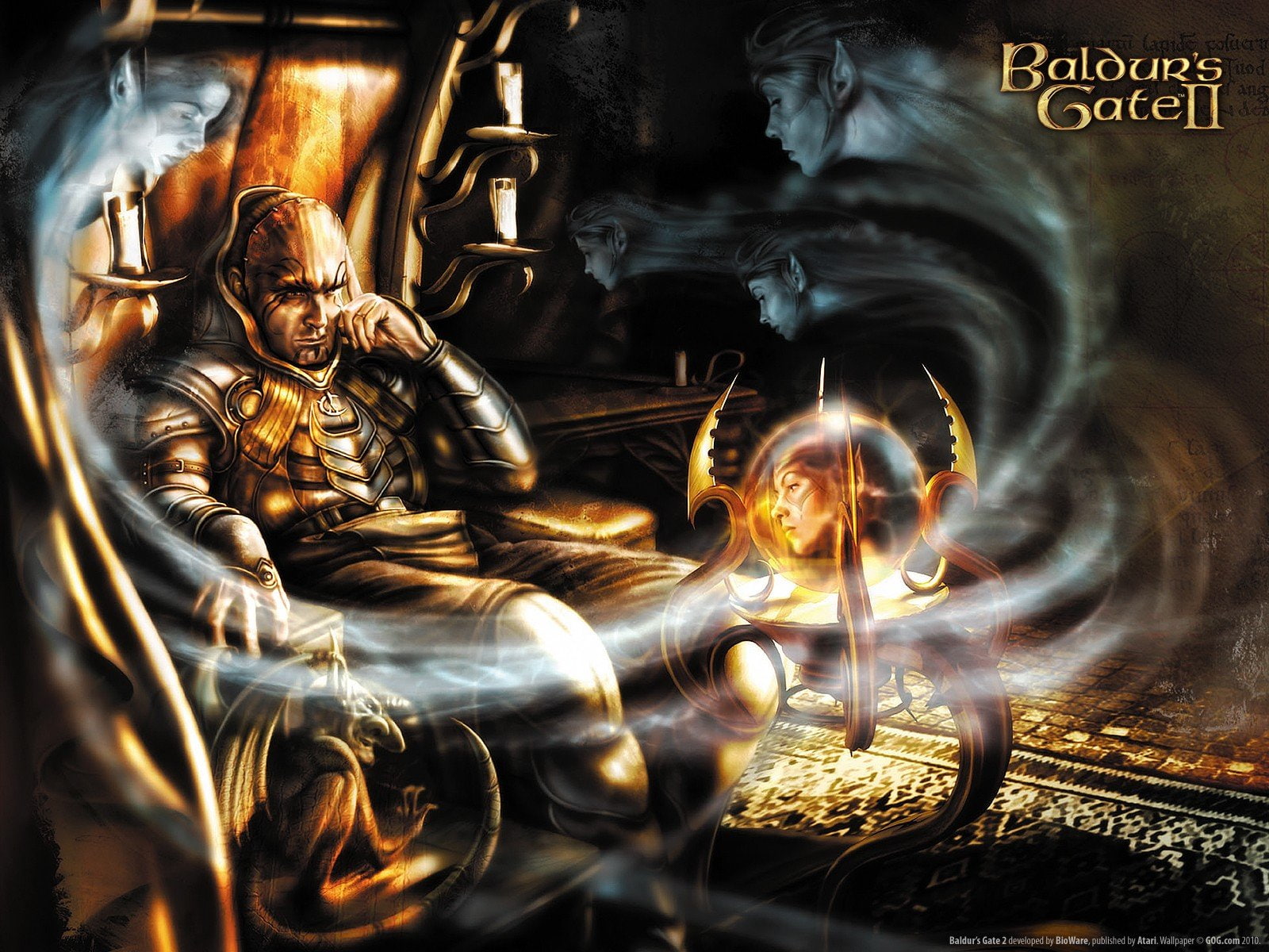 video, games, baldurs, gate, wizard, 720P, HD Wallpaper