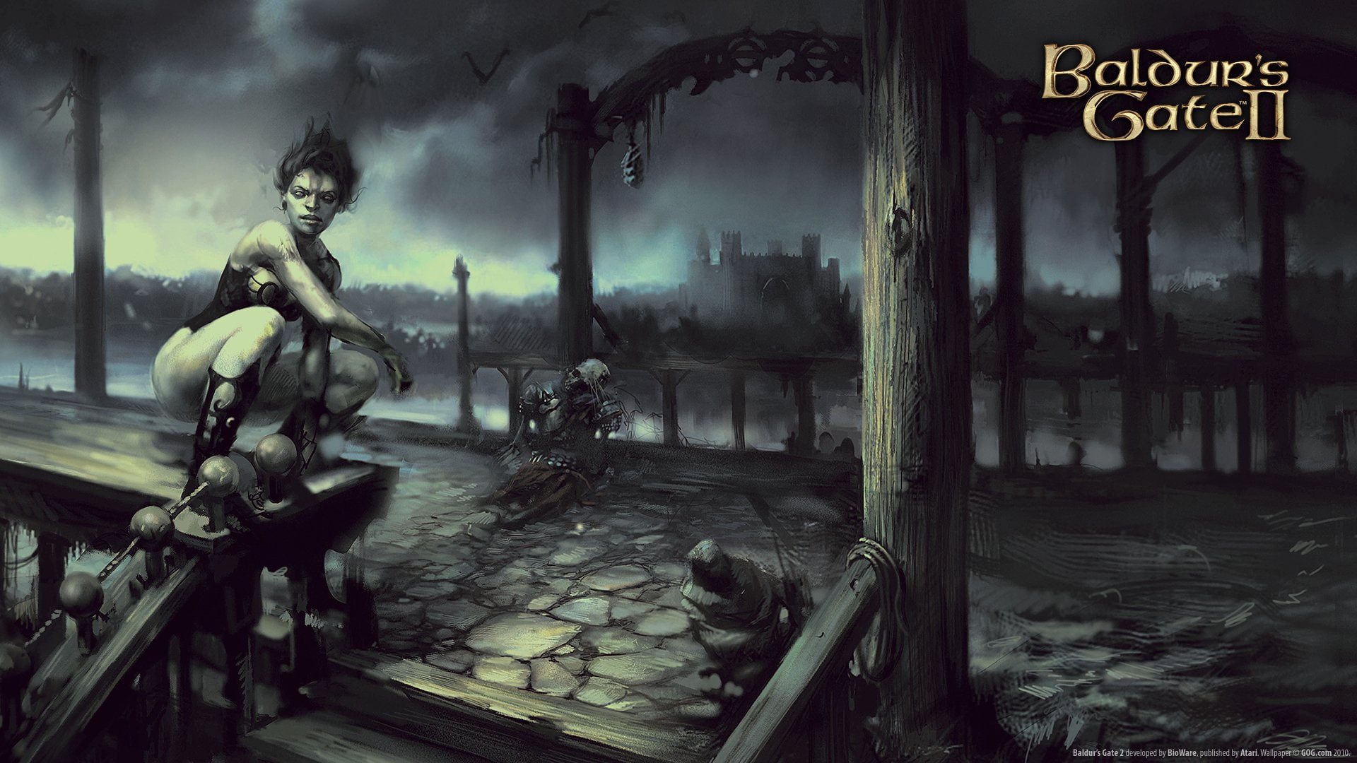 Baldurs Gate II, 1080P, Baldurs Gate, HD Wallpaper