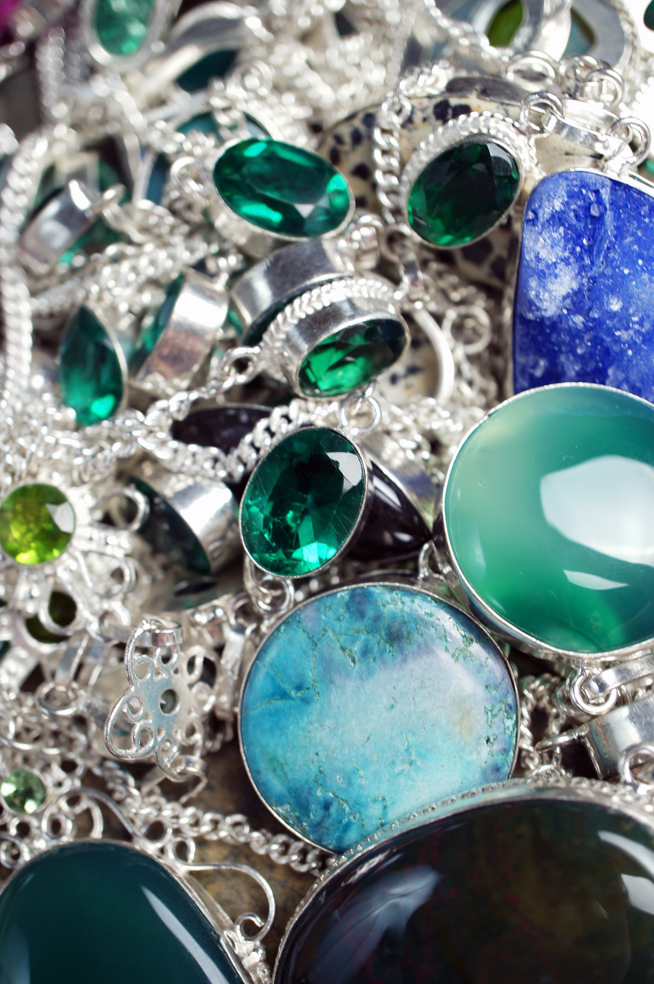 luxury, semiprecious, big, bulk, green color, wholesale, huge, variation, close-up, turquoise colored, purple, multi colored, handmade, jewel, cabochon, Phone HD Wallpaper