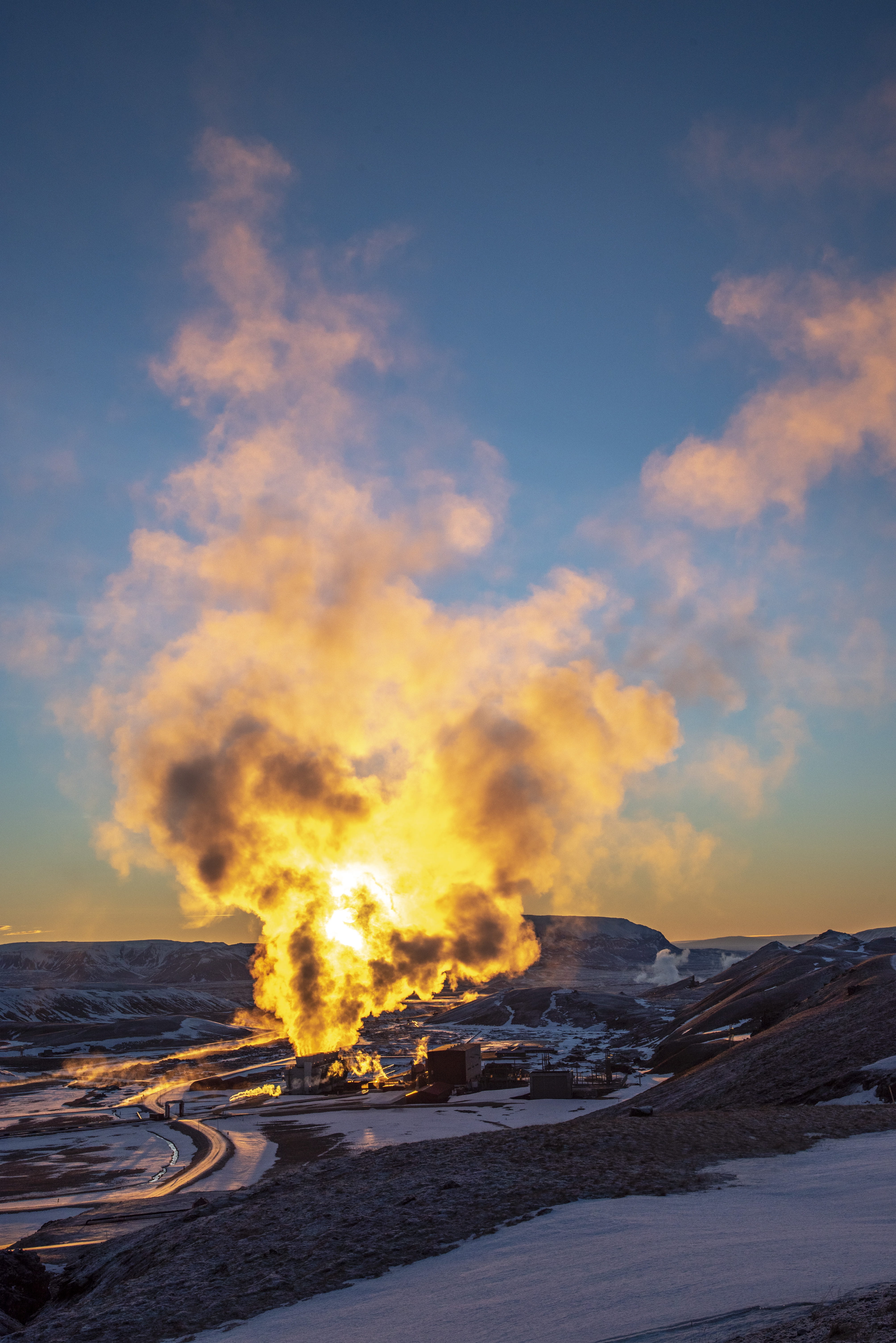 lava, mountain range, daytime, scenery, volcano, fire - natural phenomenon, light, environment, land, flare, sign, nature, scenics - nature, beauty in nature, Phone HD Wallpaper