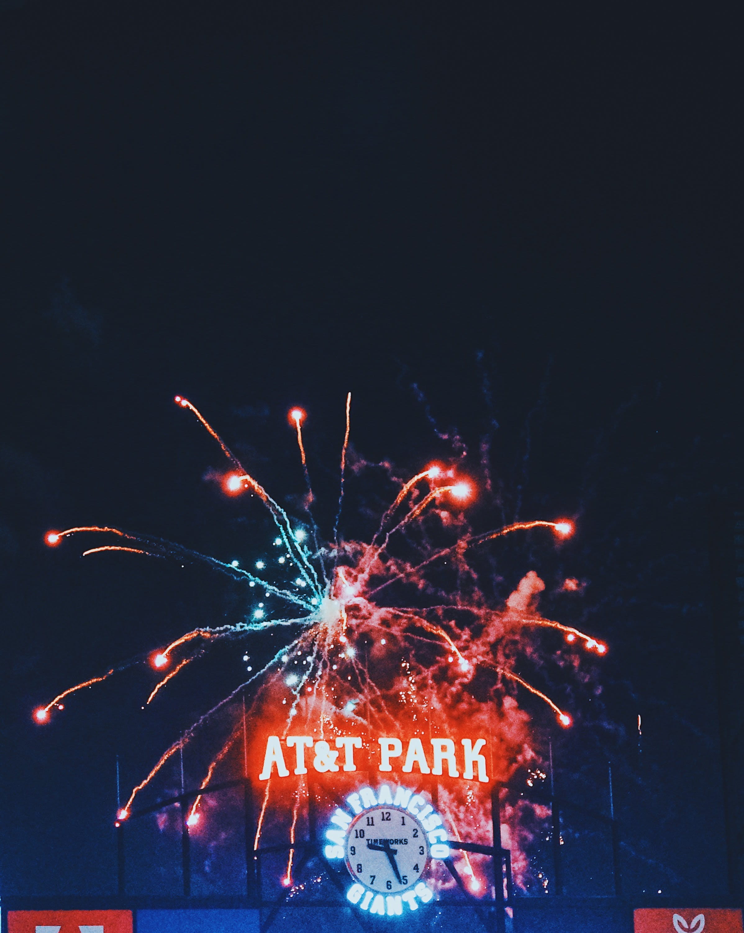exploding, architecture, 2K, colors, western script, san francisco, no people, nature, illuminated, sky, outdoors, moody, san fran, night, firework, arts culture and entertainment, Phone HD Wallpaper