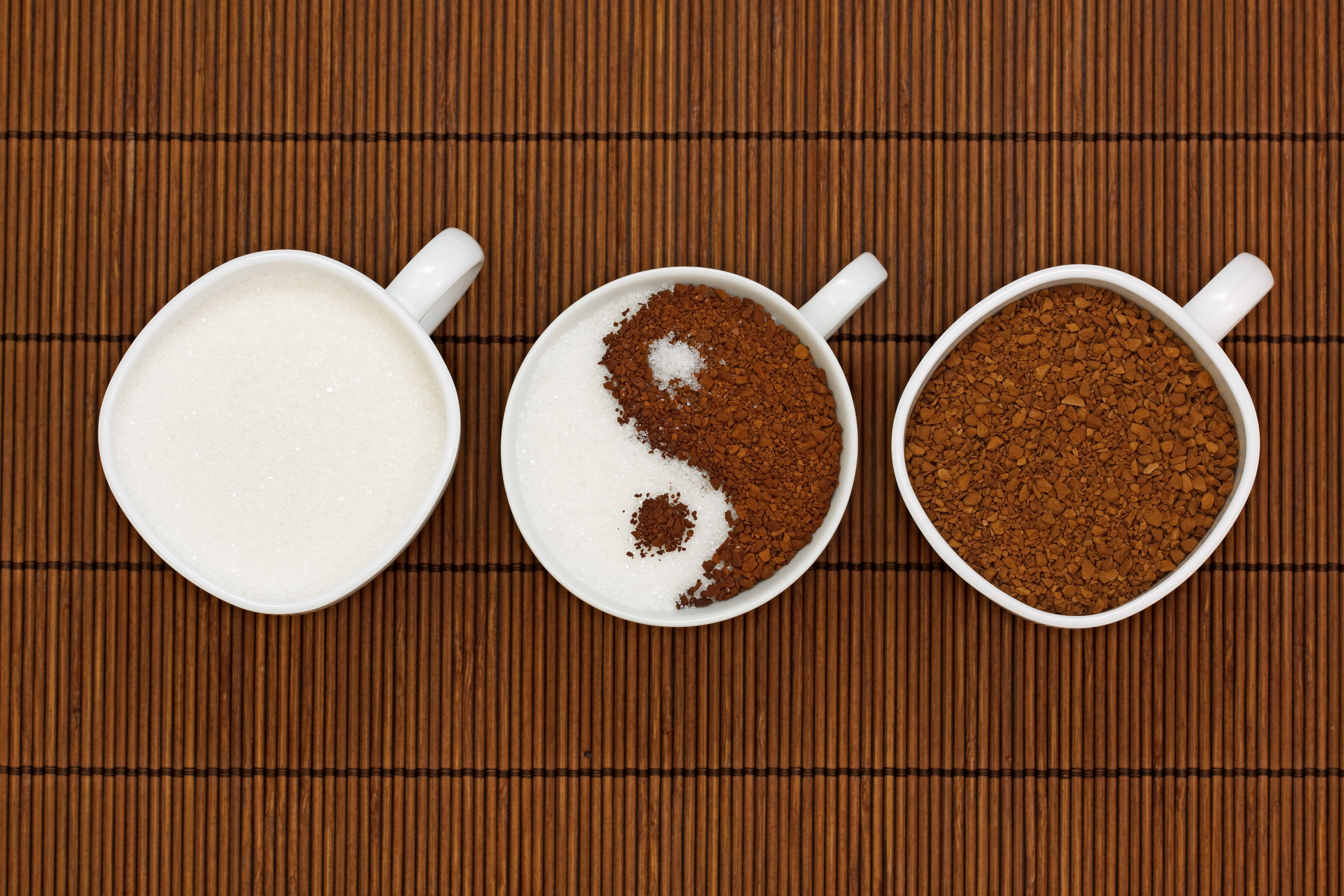 Cup, coffee, 8K, Ying-Yang, HD Wallpaper