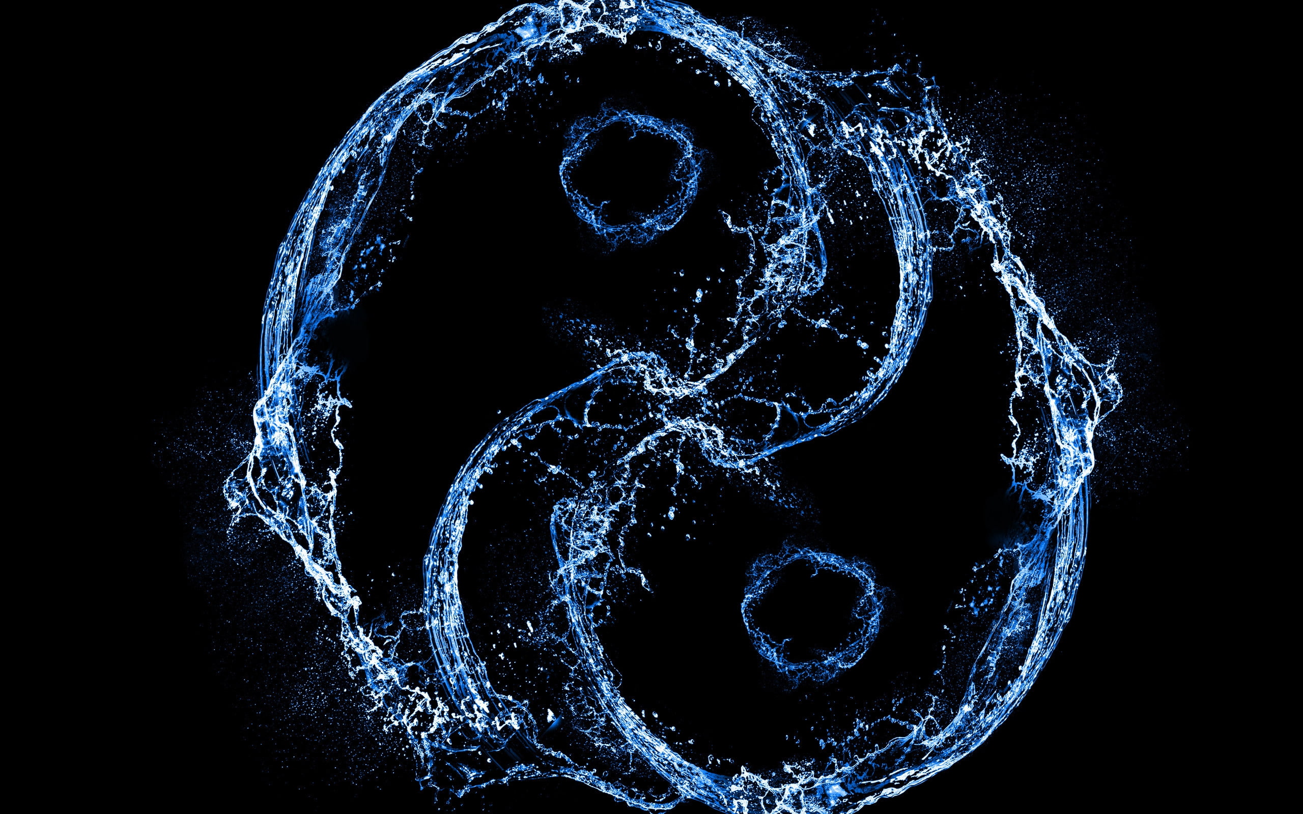 yang, water, 2K, ying, HD Wallpaper