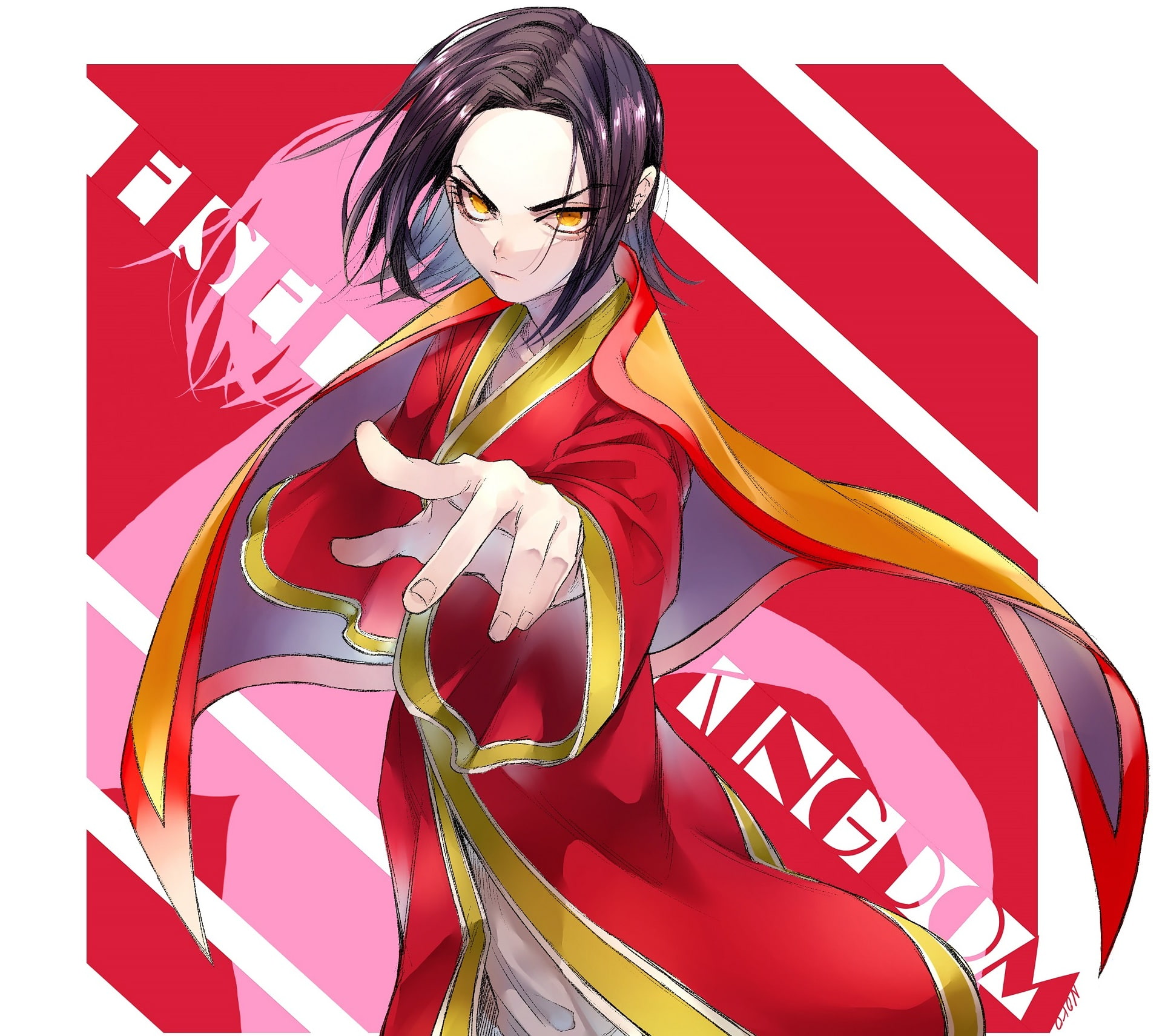 Zheng Ying, 1080P, Anime, Kingdom, HD Wallpaper