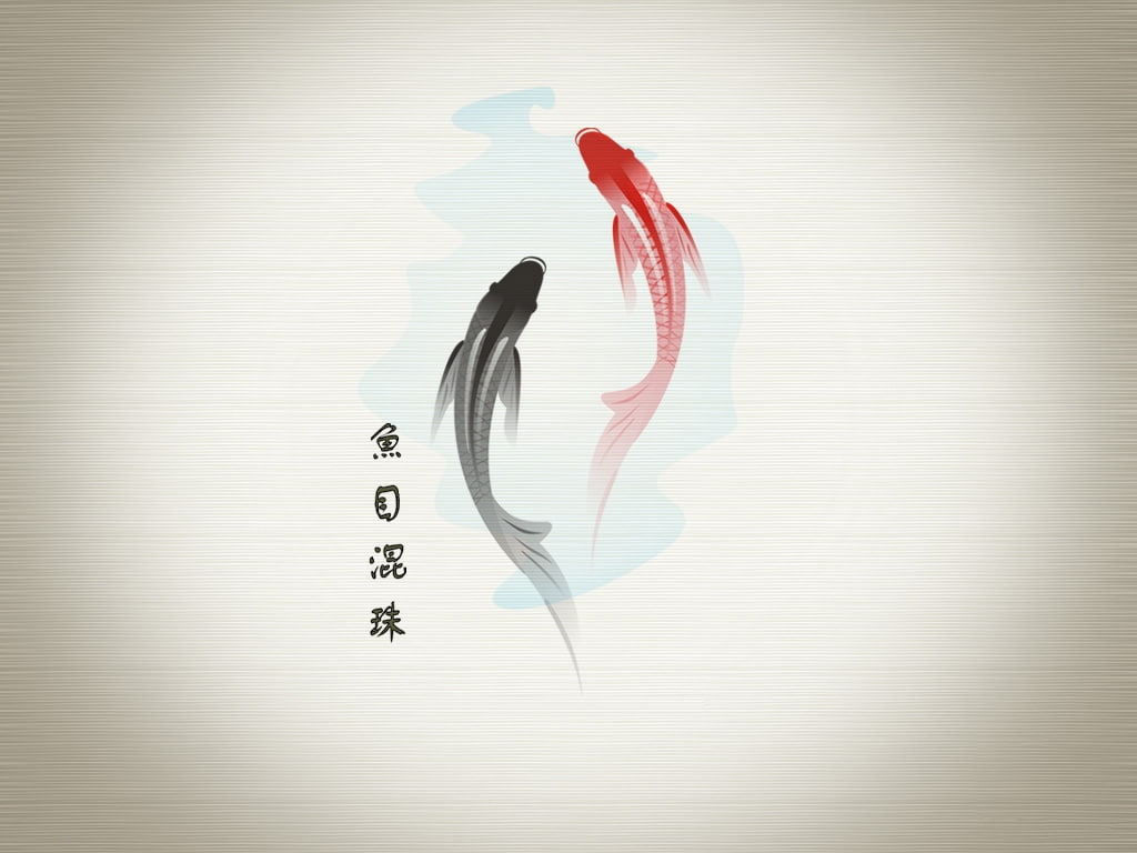 x, 480P, fish, hd, tao, art, animals, HD Wallpaper