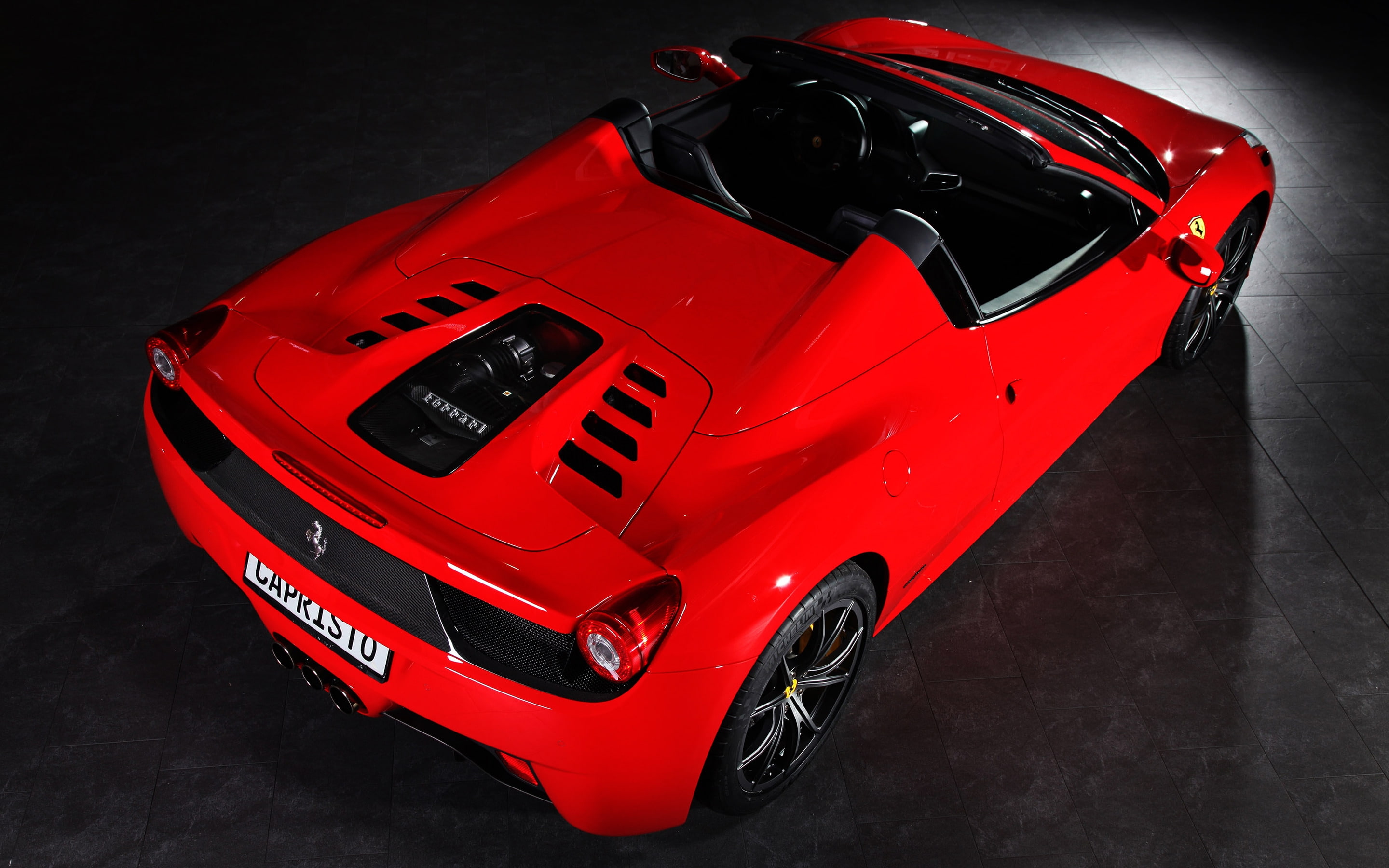spider, capristo, Ferrari 458 Spider, ferrari, 2K, Ferrari 458, HD Wallpaper
