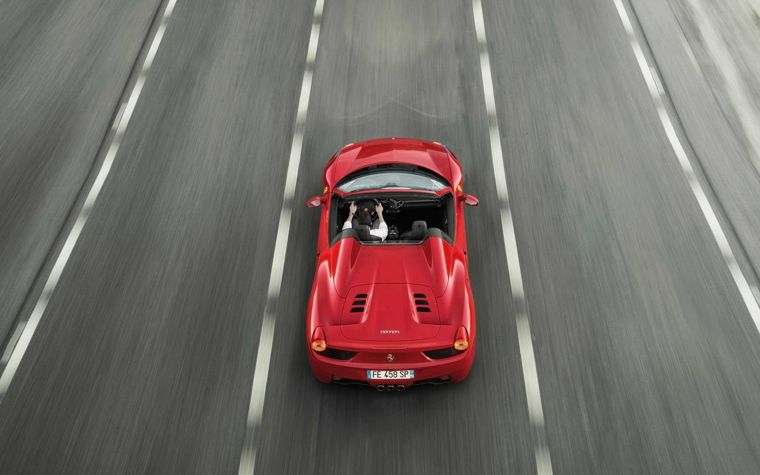 spider, 458, ferrari, 2012, 2K, supercar, HD Wallpaper