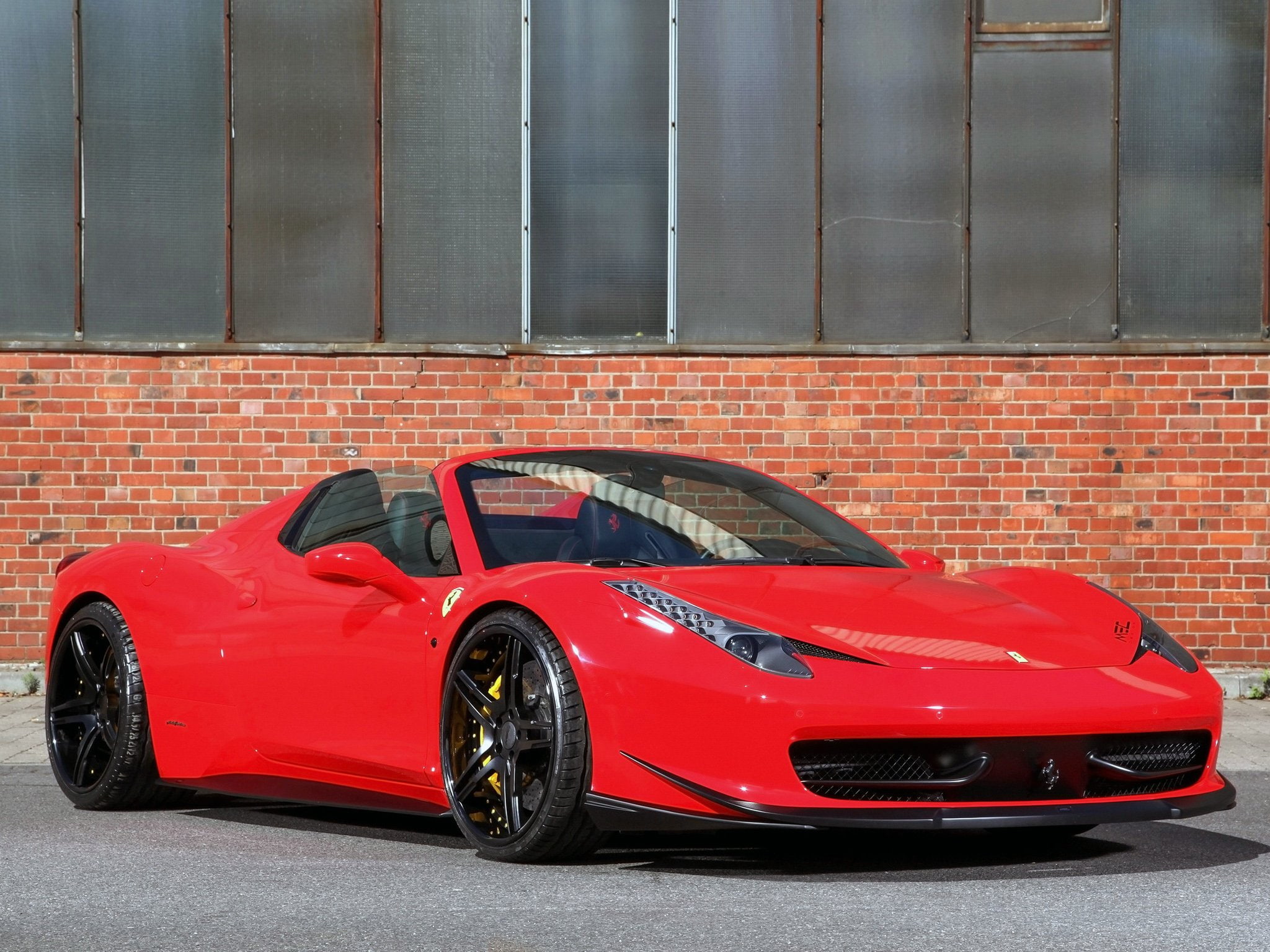 1080P, 2014, 458, ferrari, supercar, spider, mec design, HD Wallpaper