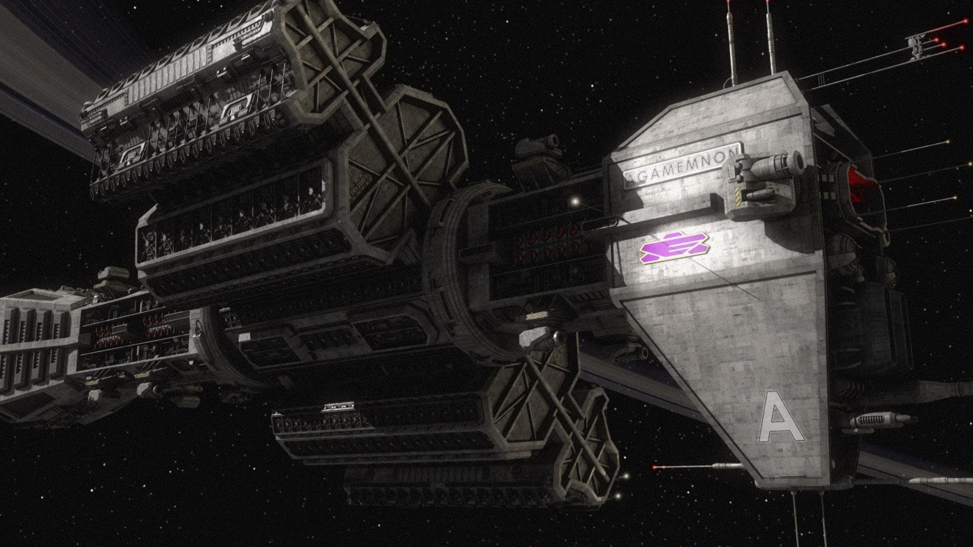 EAS Agamemnon, TV Show, Babylon 5, 1080P, HD Wallpaper