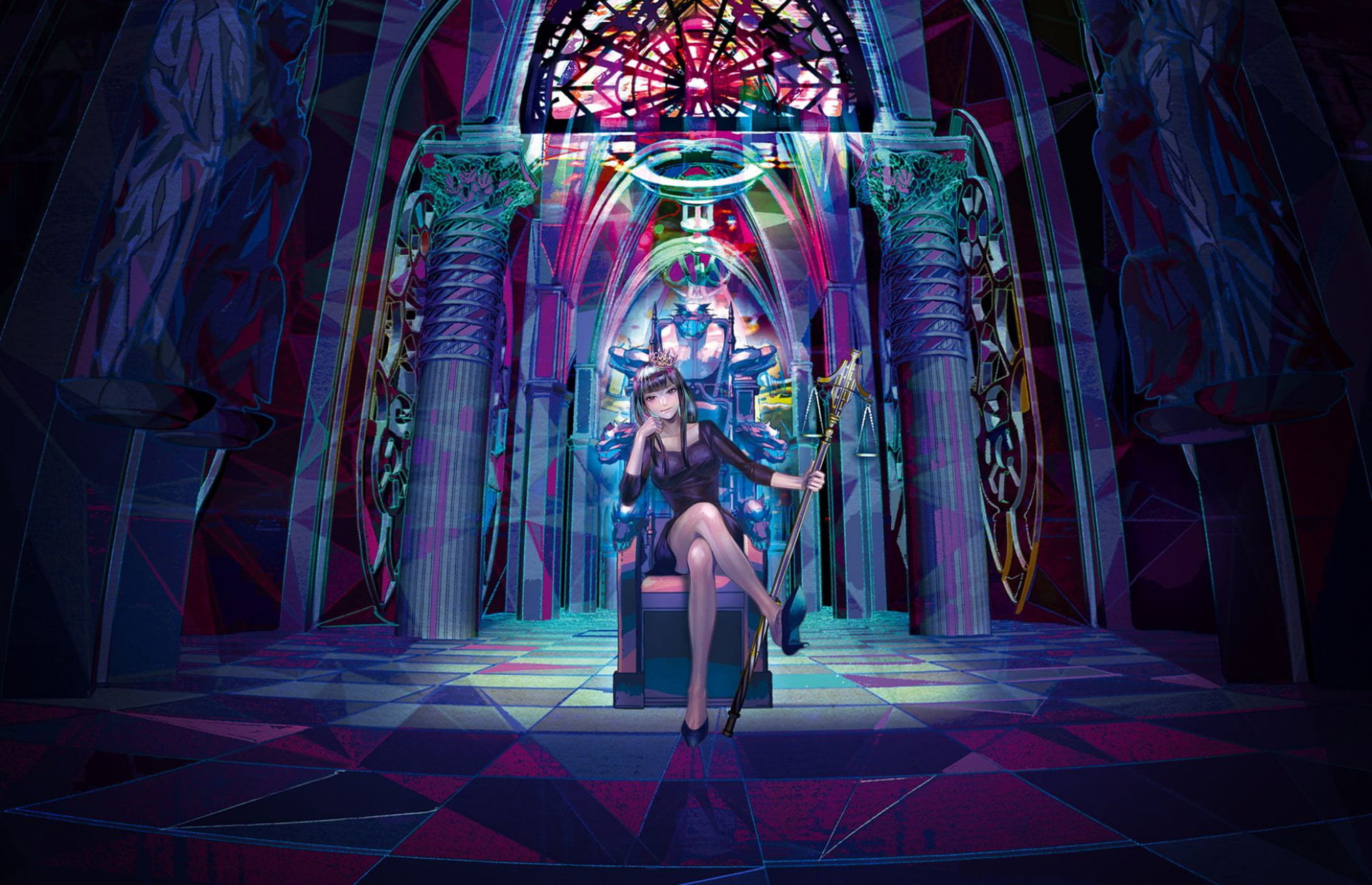 1080P, Anime, Babylon, Girl, HD Wallpaper