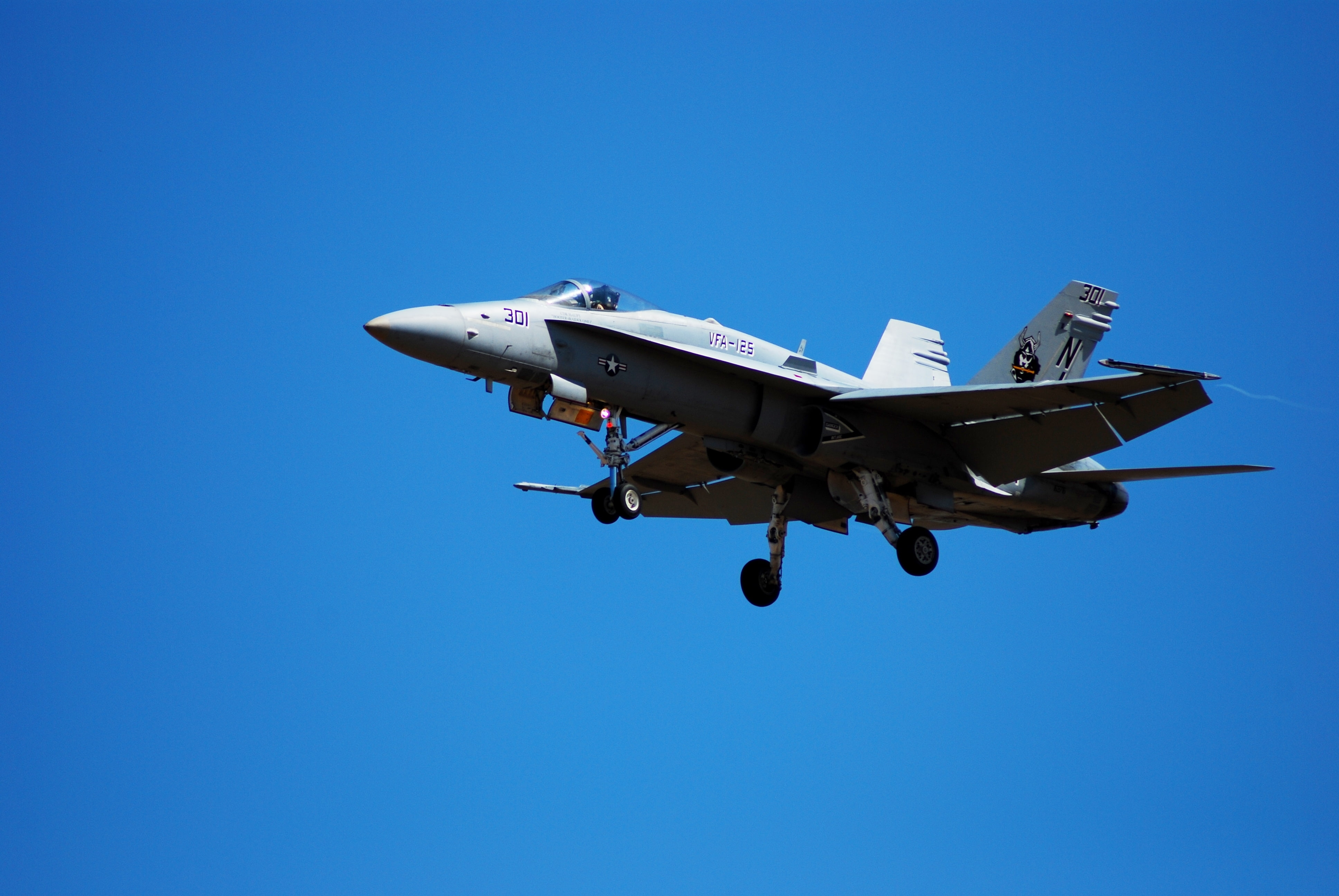 F A-18 «Hornet», " Hornet", the sky, the plane, carrier-based fighter-bomber, 4K, US NAVY, HD Wallpaper