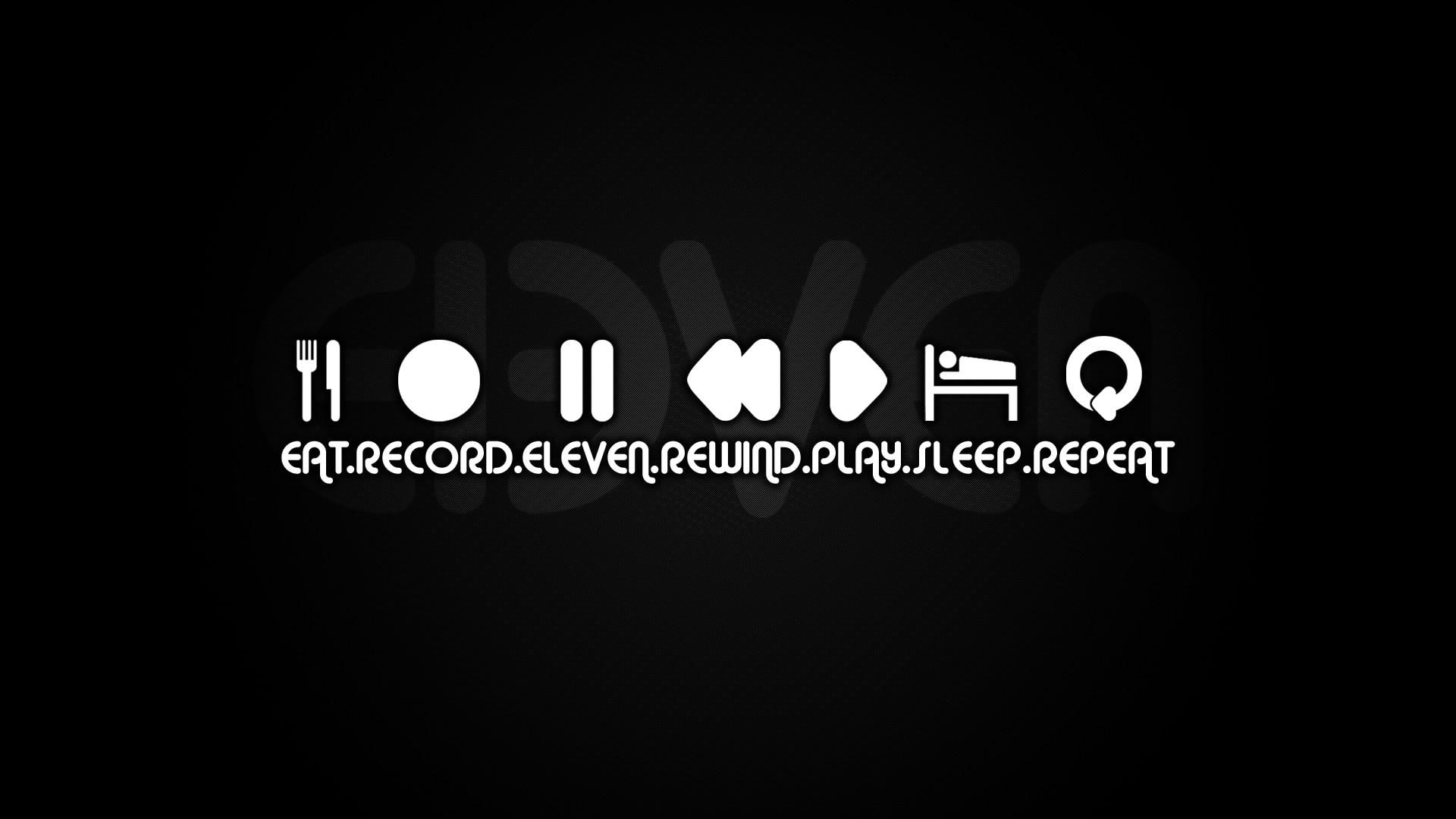 play, life, 1080P, 3d and abstract, music, HD Wallpaper