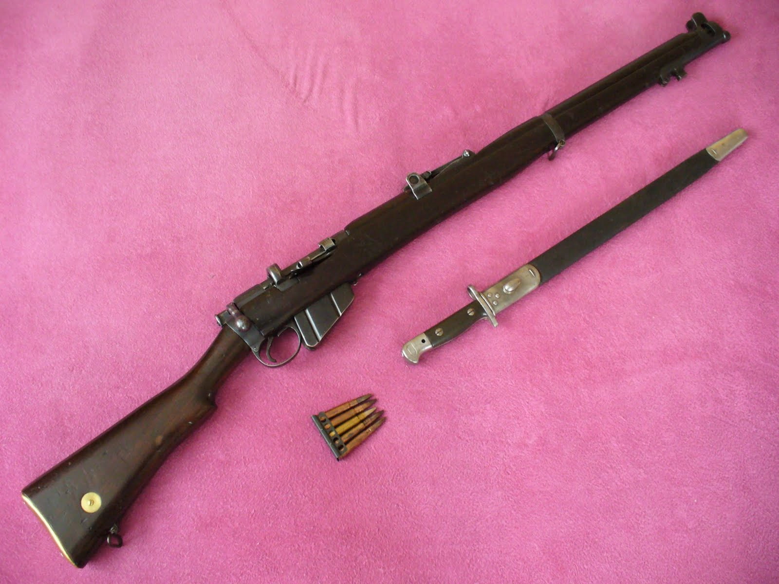 Lee Enfield Mk Iii Rifle, Weapons, 720P, HD Wallpaper