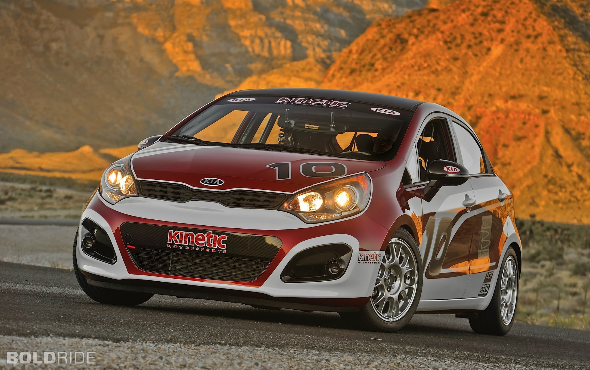 5 door, 1080P, b spec, racing, rio, racer, race, kia, 2012, HD Wallpaper