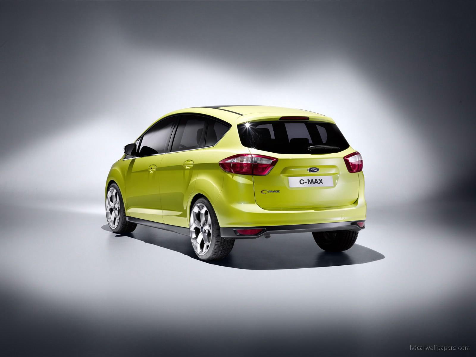 c, green, ford, cars, door, 720P, 2011, max, hatchback, HD Wallpaper