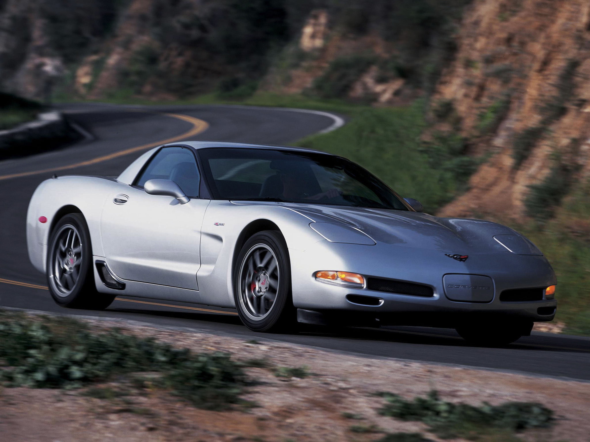 z06, c 5, 2001, corvette, chevrolet, muscle, supercar, 1080P, HD Wallpaper