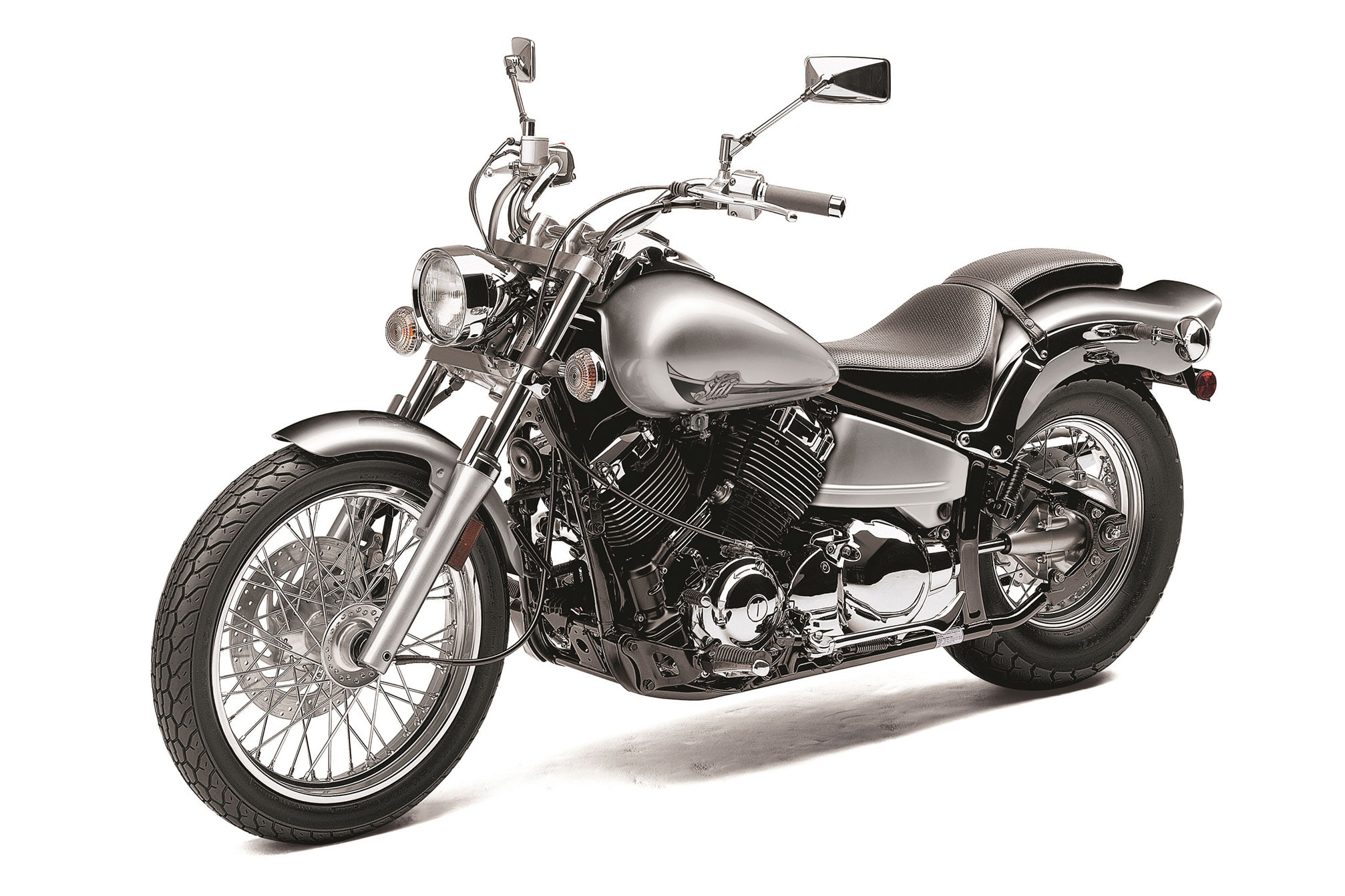 yamaha, bike, motorbike, 1080P, custom, 2014, 650, v star, HD Wallpaper